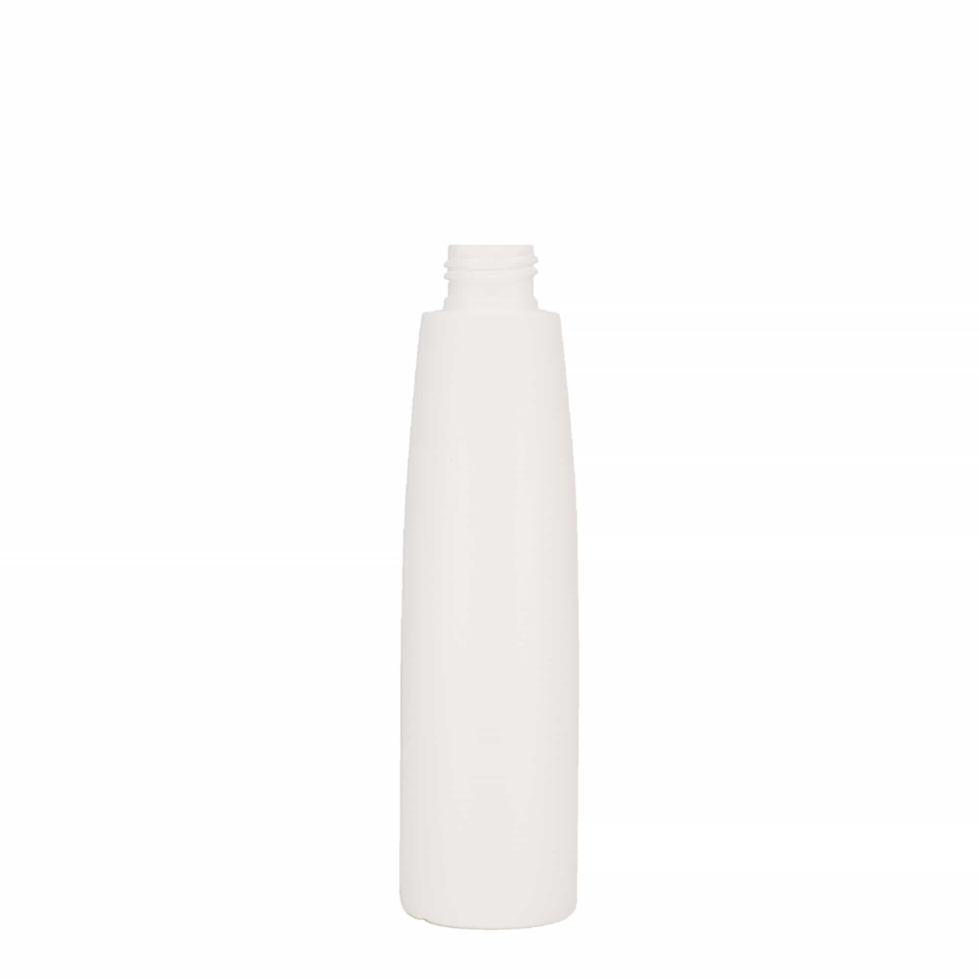 200 ml Kunststoffflasche «Donald», HDPE, weiss, Mündung:  24/410