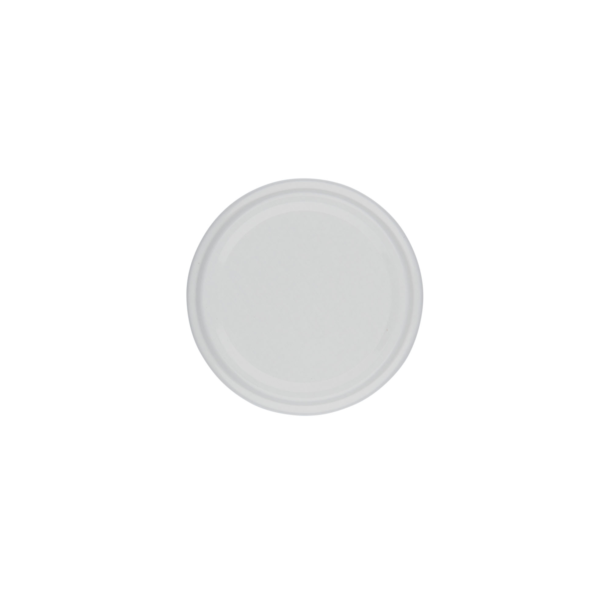 Twist-Off-Deckel, Weißblech, weiß, für Mündung: TO 58