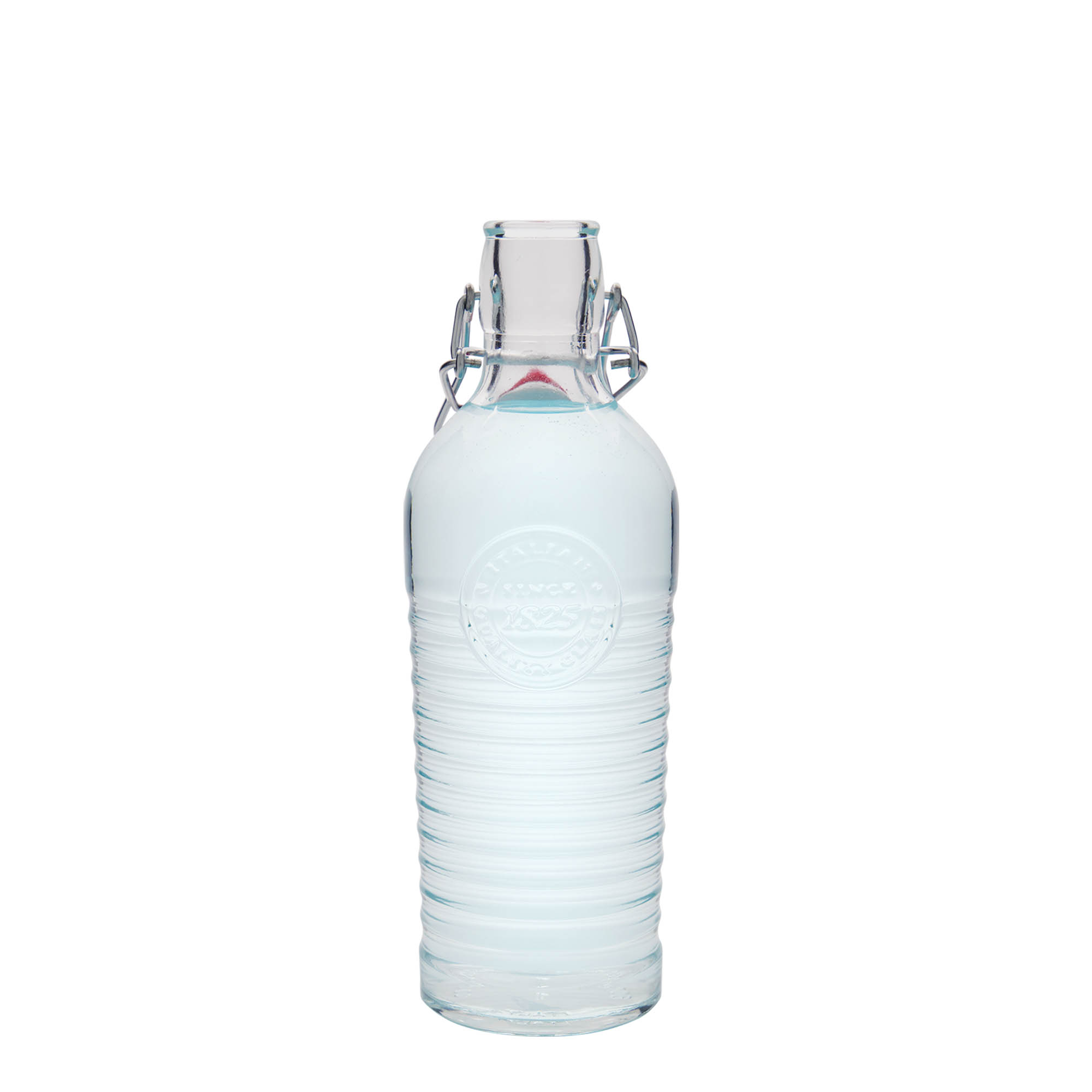 750 ml Glasflasche «Officina 1825», Mündung: Bügelverschluss