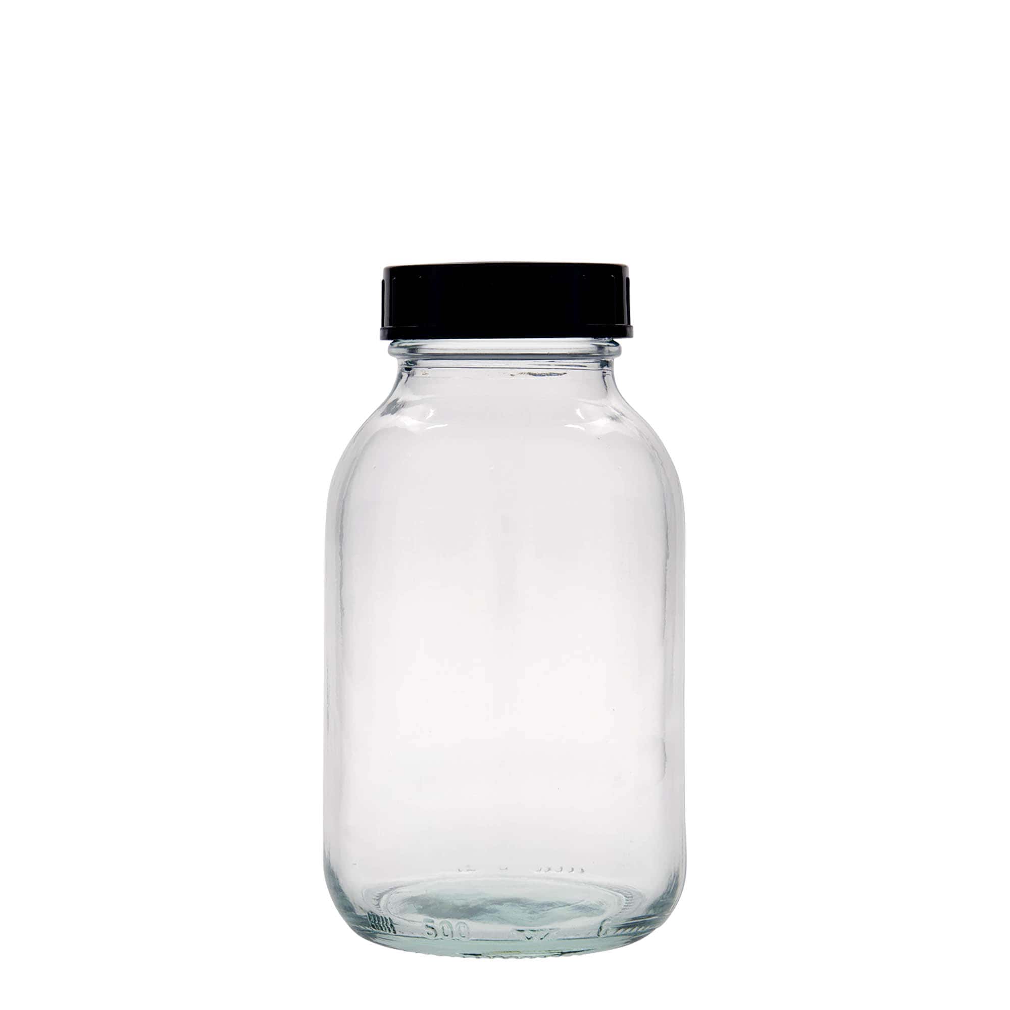 500 ml Weithalsglas, Mündung: DIN 55