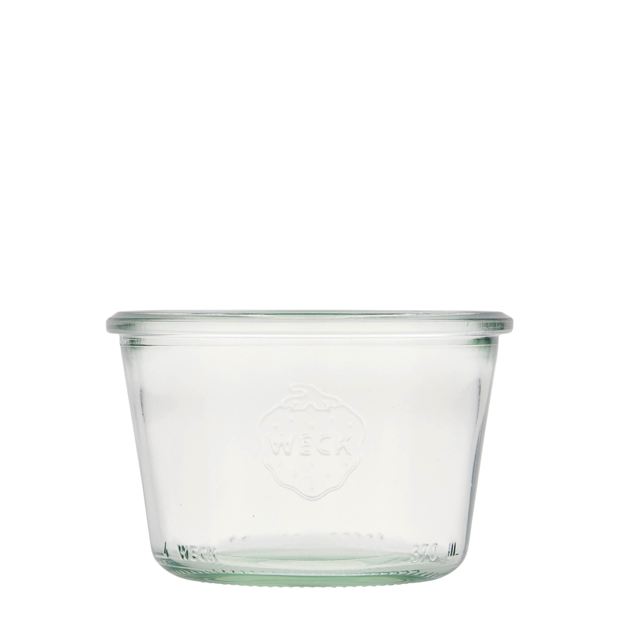 370 ml WECK-Sturzglas, Mündung: Rundrand 370 ml WECK-Sturzglas, Mündung: Rundrand