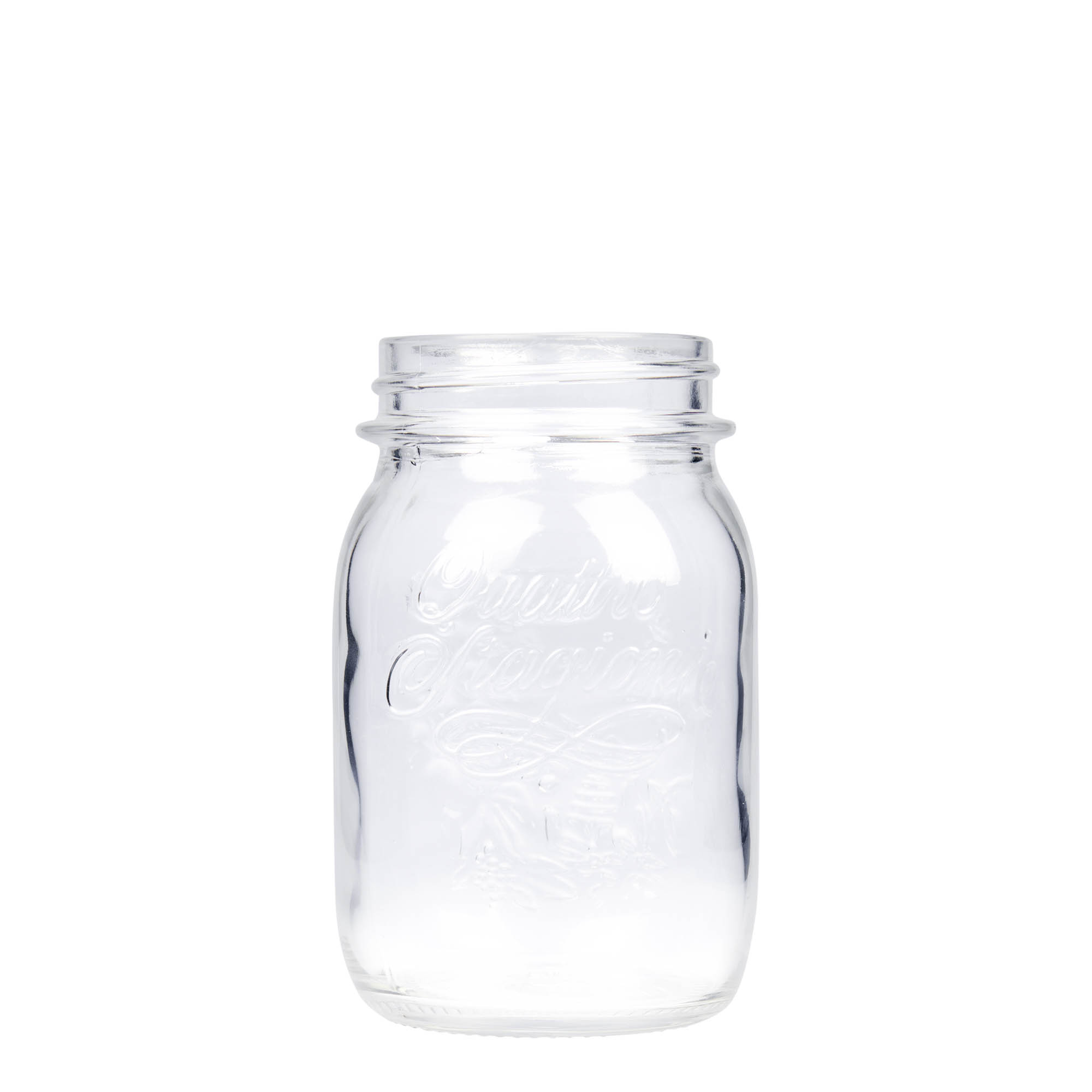 500 ml Glas «Quattro Stagioni», Mündung: Schraubverschluss