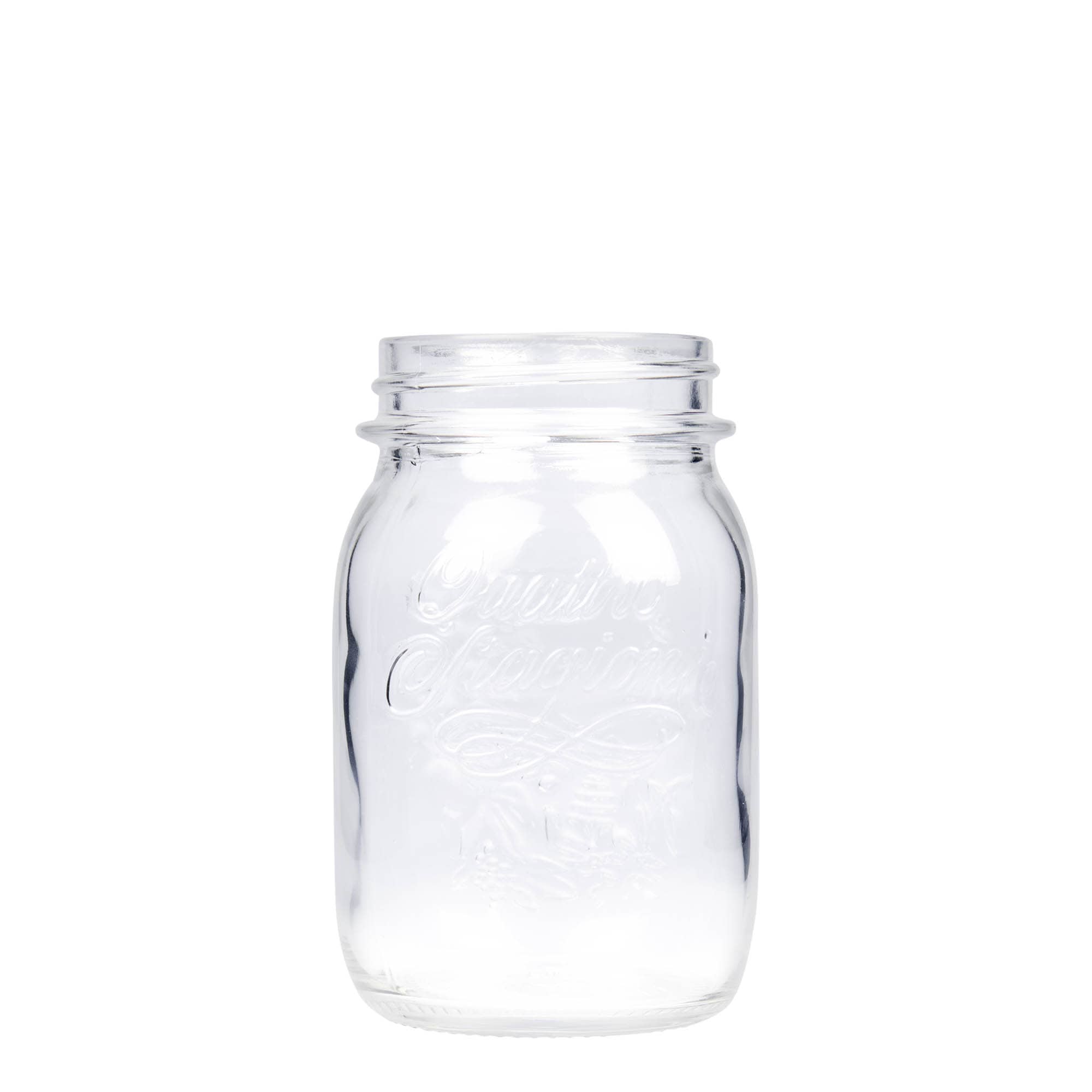 500 ml Glas «Quattro Stagioni», Mündung: Schraubverschluss