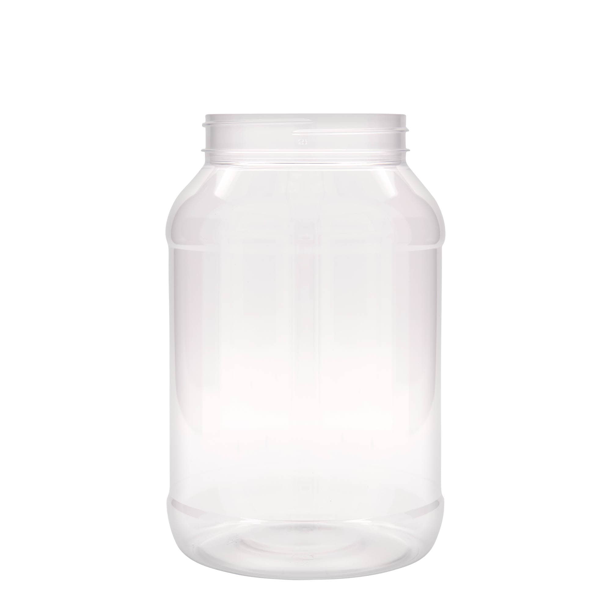 2.500 ml PET-Dose «Lulu», Kunststoff, Mündung: 100/400