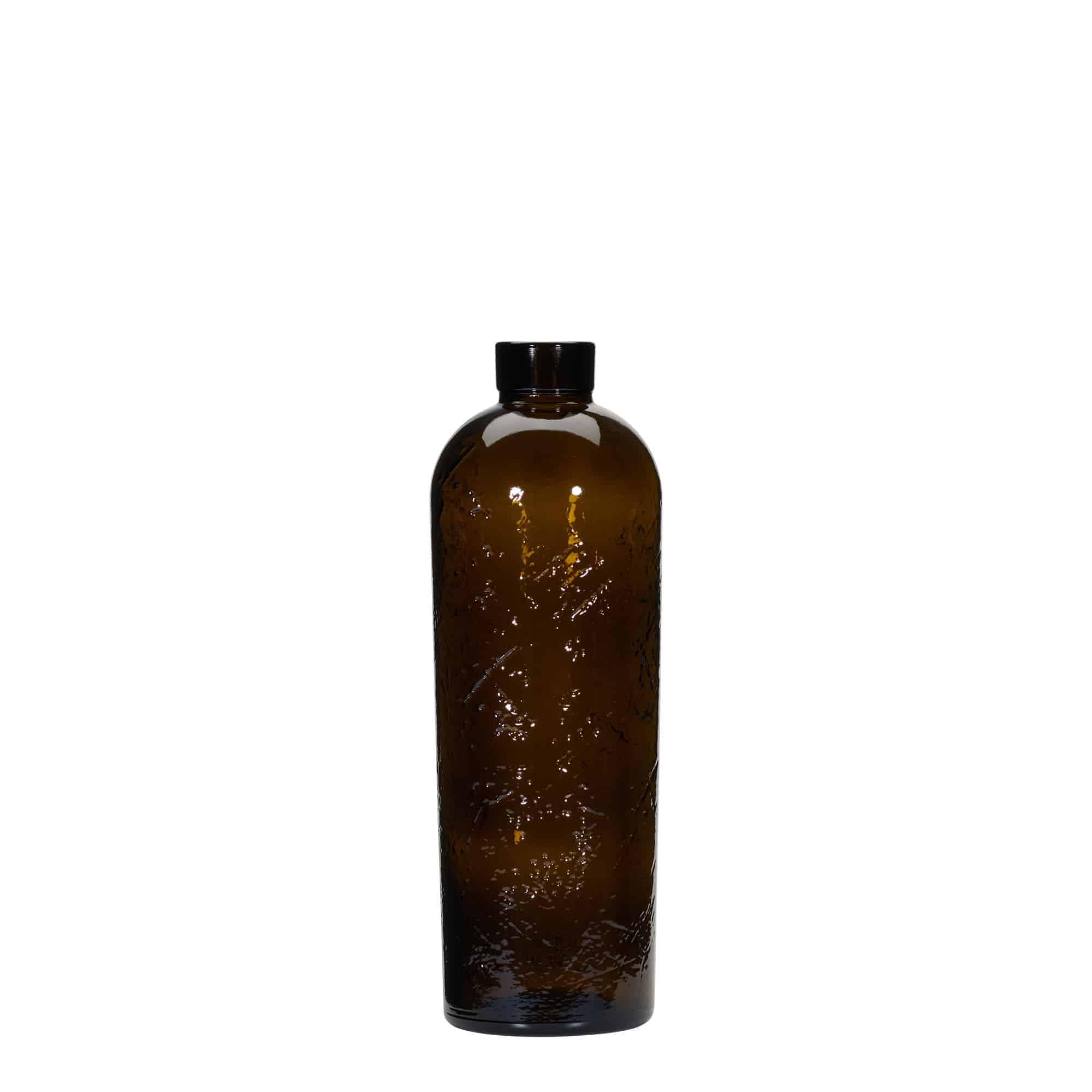 700 ml Wildly Crafted Glasflasche «Natural», braun, Mündung: Kork
