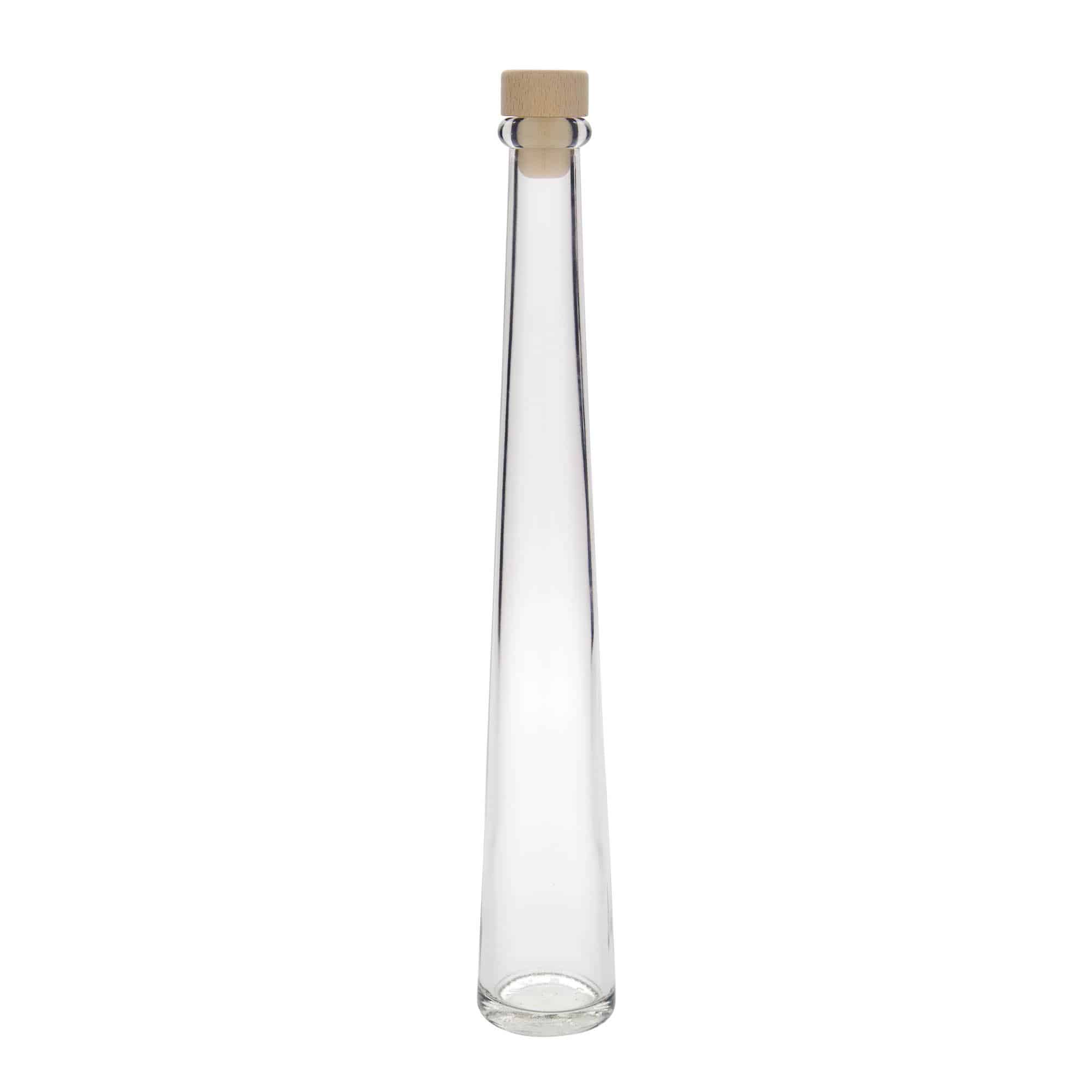 200 ml Glasflasche 'Dama Rondo', Mündung: Kork 200 ml Glasflasche 'Dama Rondo', Mündung: Kork