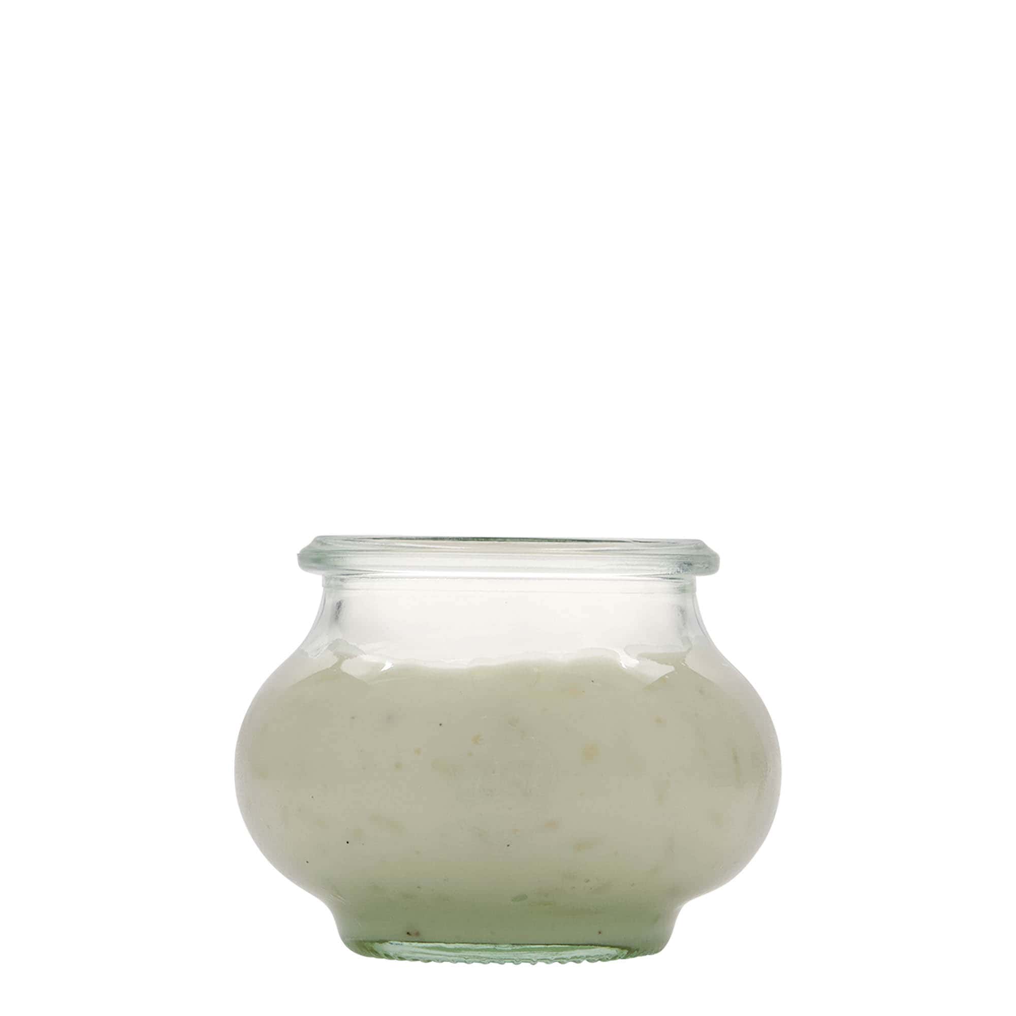 220 ml WECK-Schmuckglas, Mündung: Rundrand