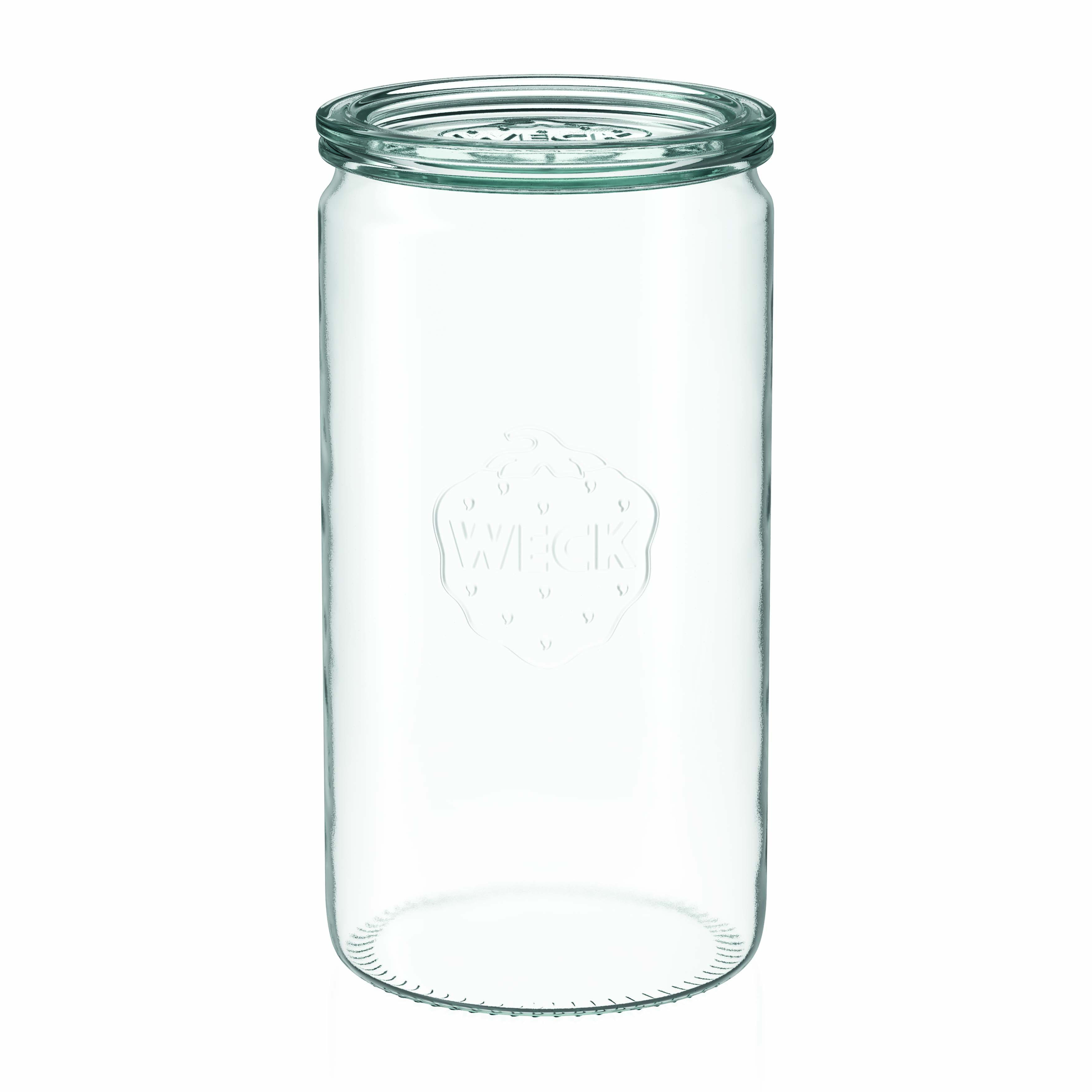 1.575 ml WECK-Zylinderglas, Mündung: Rundrand