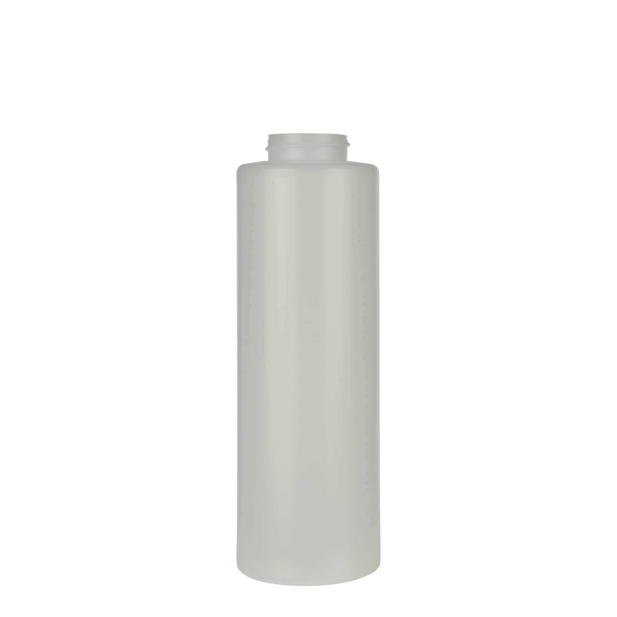500 ml Sossenflasche, LDPE-Kunststoff, natur, Mündung:  38/400