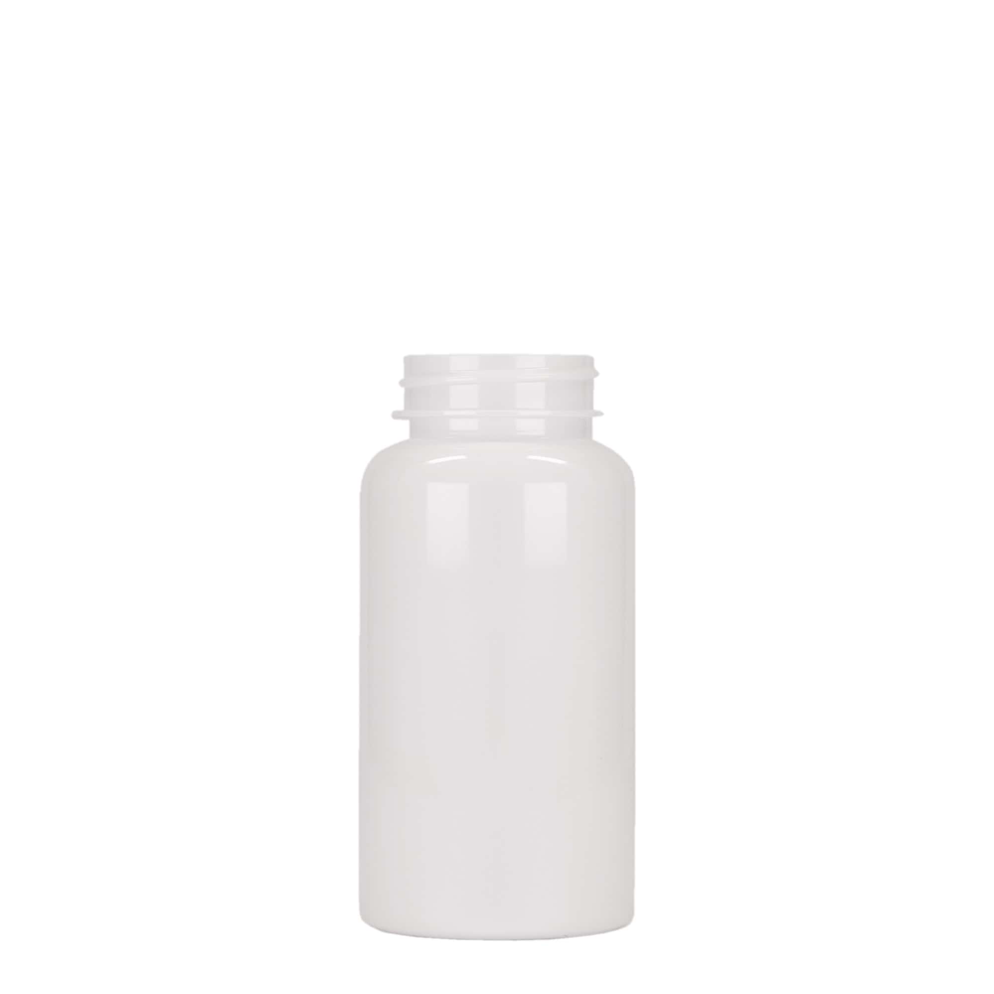 150 ml PET-Packer, Kunststoff, weiß, Mündung: 38/400 150 ml PET-Packer, Kunststoff, weiß, Mündung: 38/400