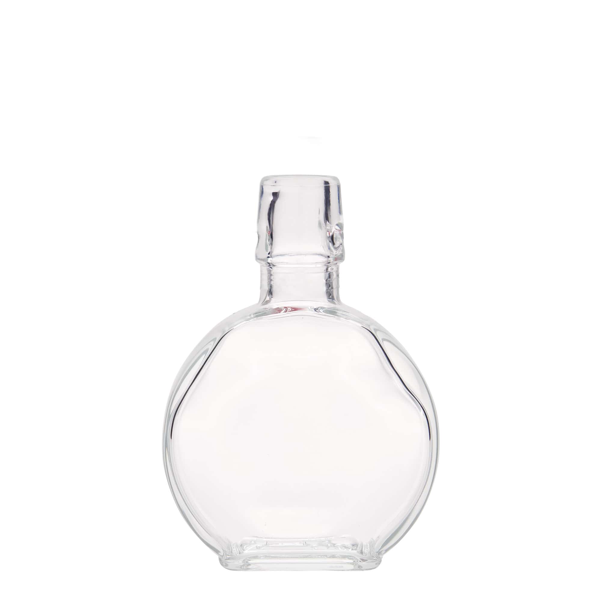 200 ml Glasflasche 'Sensatione', rechteckig, Mündung: Bügelverschluss