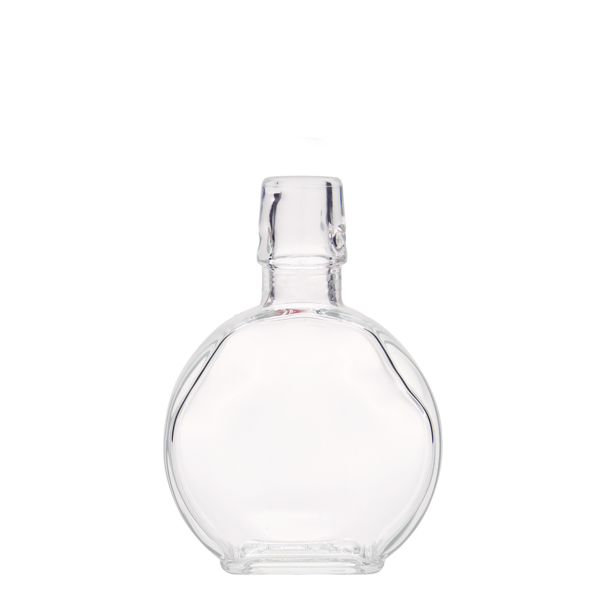 200 ml Glasflasche «Sensatione», rechteckig, Mündung: Bügelverschluss