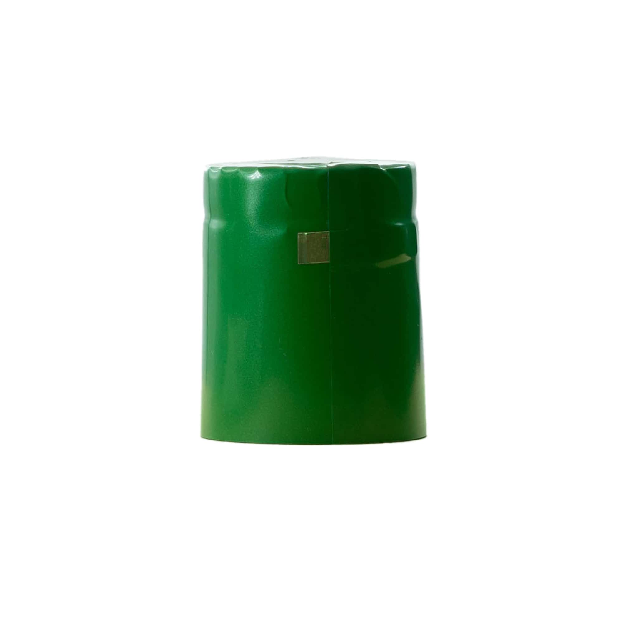 Schrumpfkapsel 32x41, PVC-Kunststoff, grün