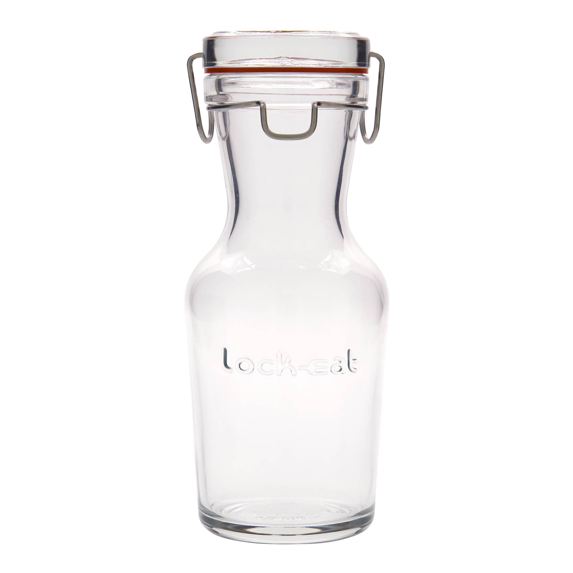 500 ml Glaskaraffe «Lock-Eat», Mündung: Drahtbügelverschluss