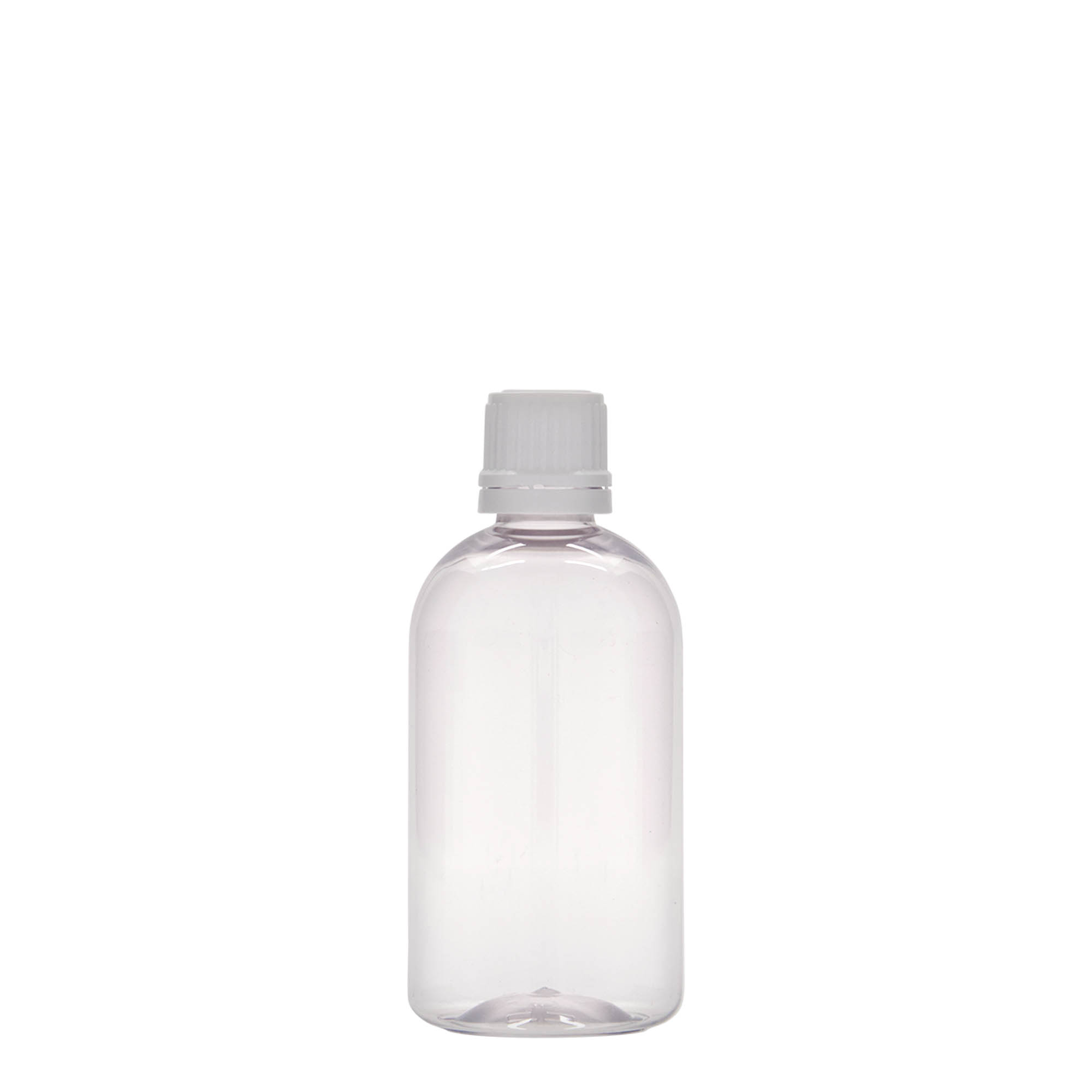 100 ml PET-Medizinflasche 'Easy Living', Kunststoff, Mündung: DIN 18