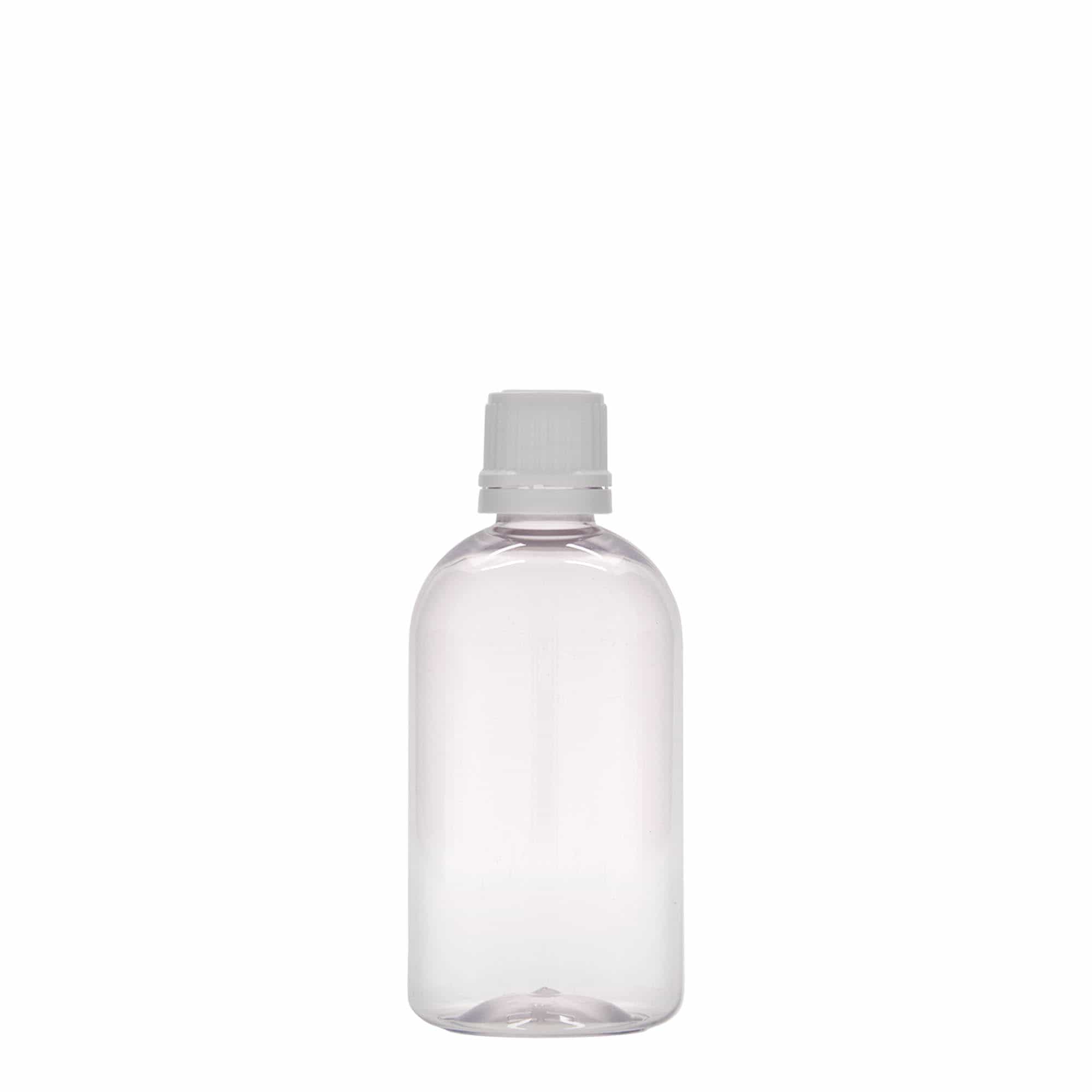 100 ml PET-Medizinflasche «Easy Living», Kunststoff, Mündung: DIN 18