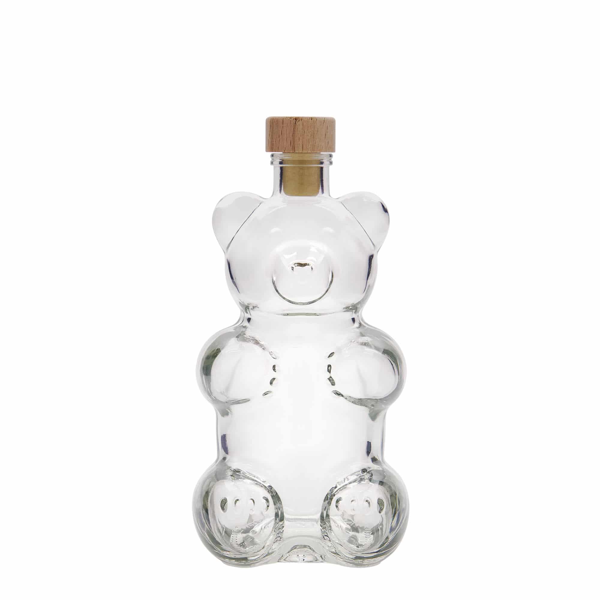 350 ml Glasflasche «Bär», Mündung: Kork