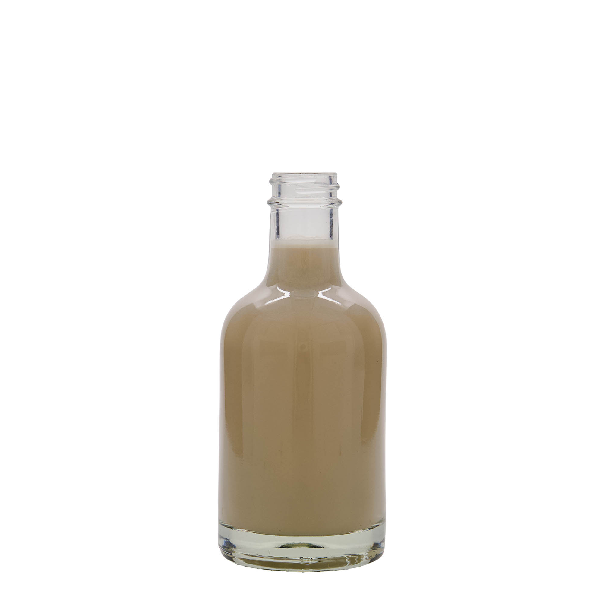 200 ml Glasflasche 'First Class', Mündung: GPI 28 200 ml Glasflasche 'First Class', Mündung: GPI 28
