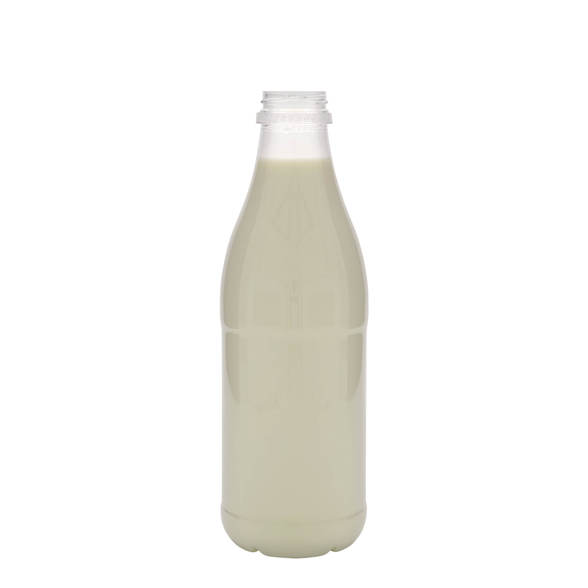 1.000 ml PET-Flasche 'Milk and Juice', Kunststoff, Mündung: 38 mm 1.000 ml PET-Flasche 'Milk and Juice', Kunststoff, Mündung: 38 mm