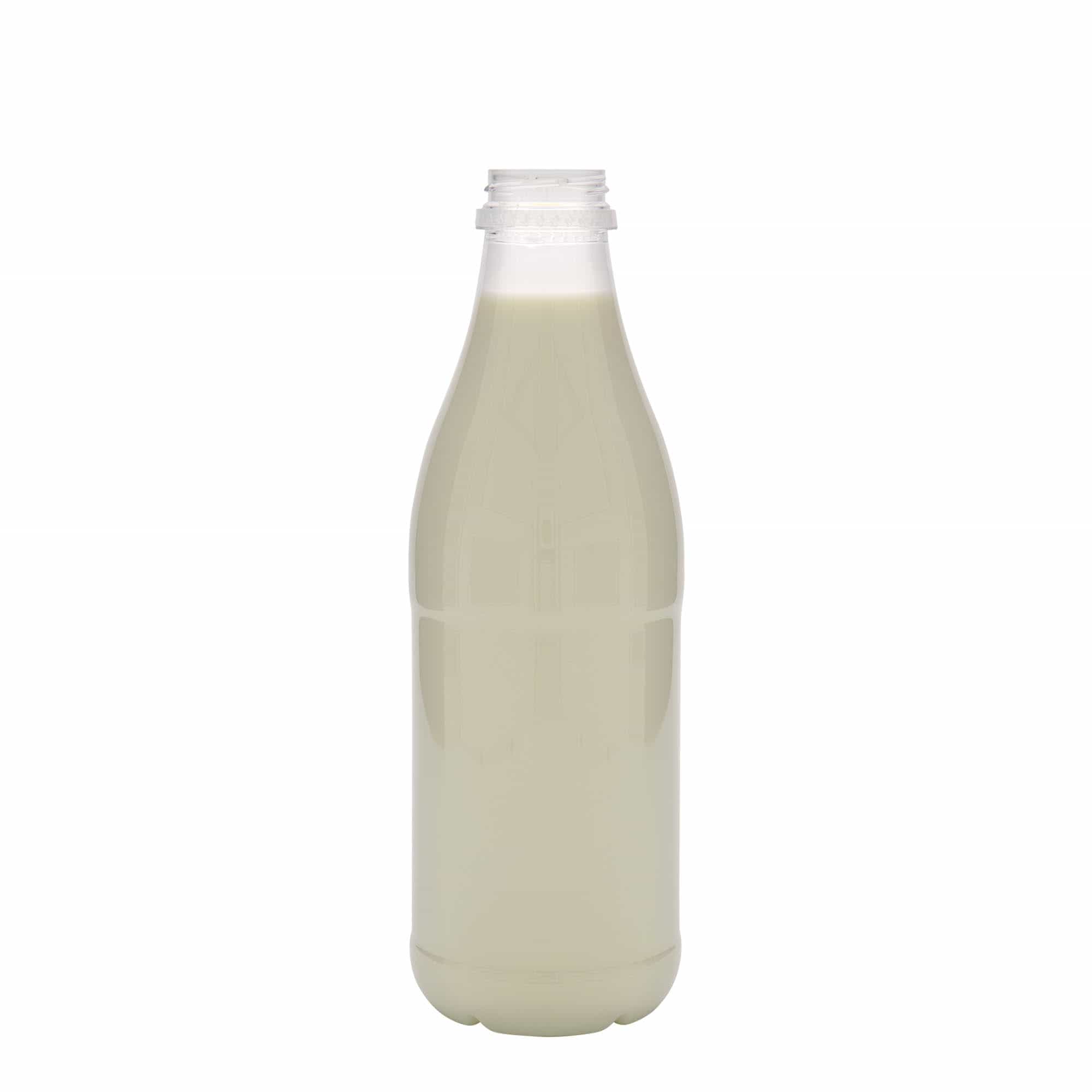 1.000 ml PET-Flasche «Milk and Juice», Kunststoff, Mündung: 38 mm