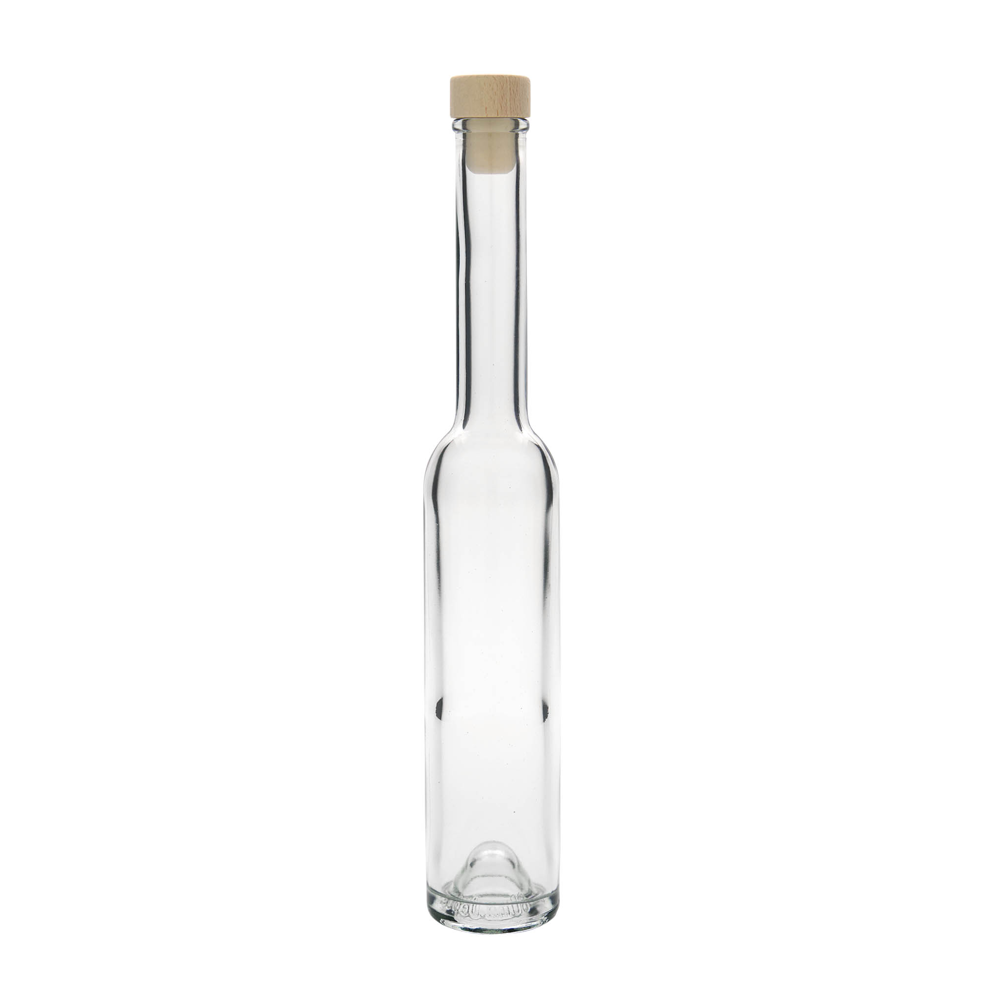 200 ml Glasflasche «Platina», Mündung: Kork