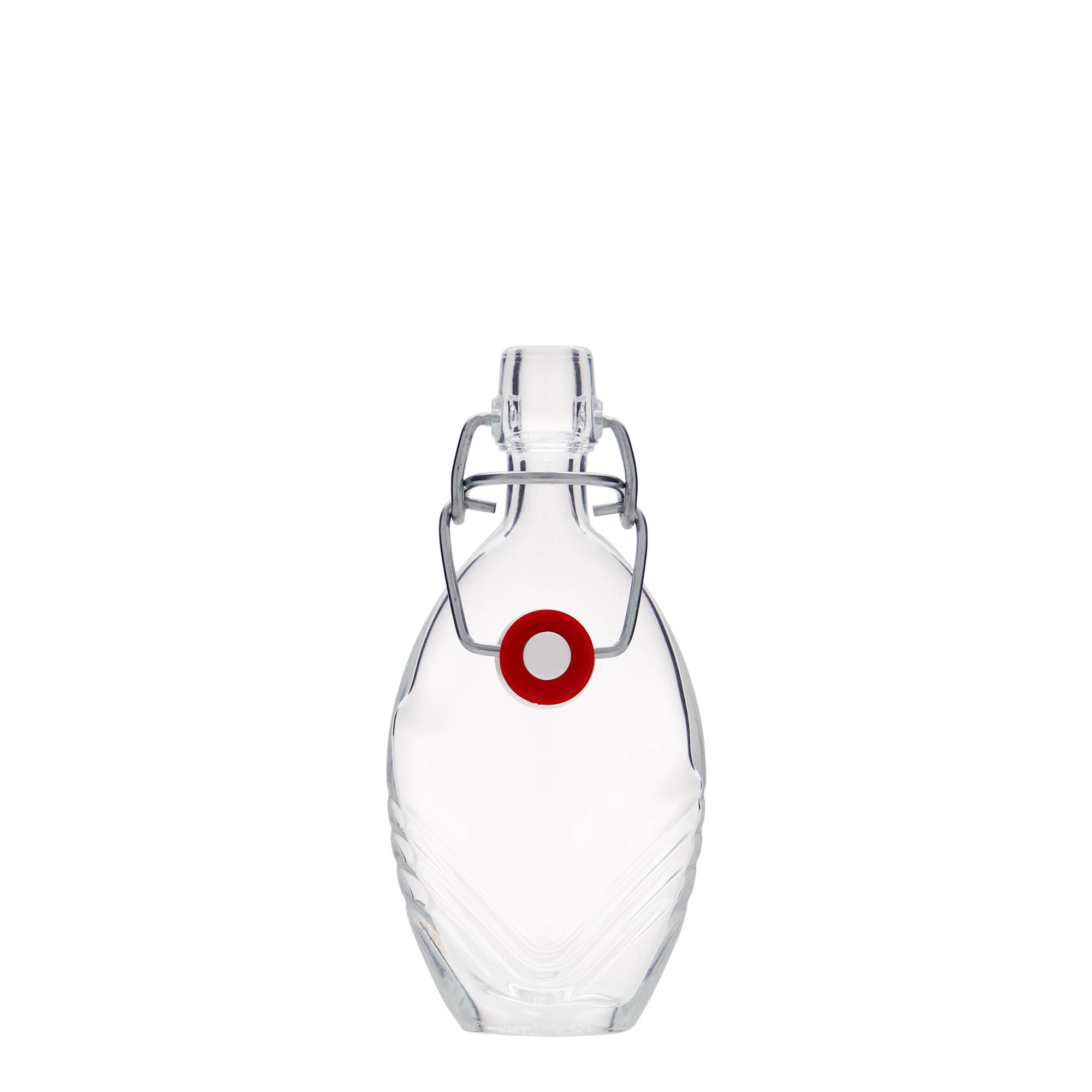 40 ml Glasflasche 'Florence', oval, Mündung: Bügelverschluss 40 ml Glasflasche 'Florence', oval, Mündung: Bügelverschluss