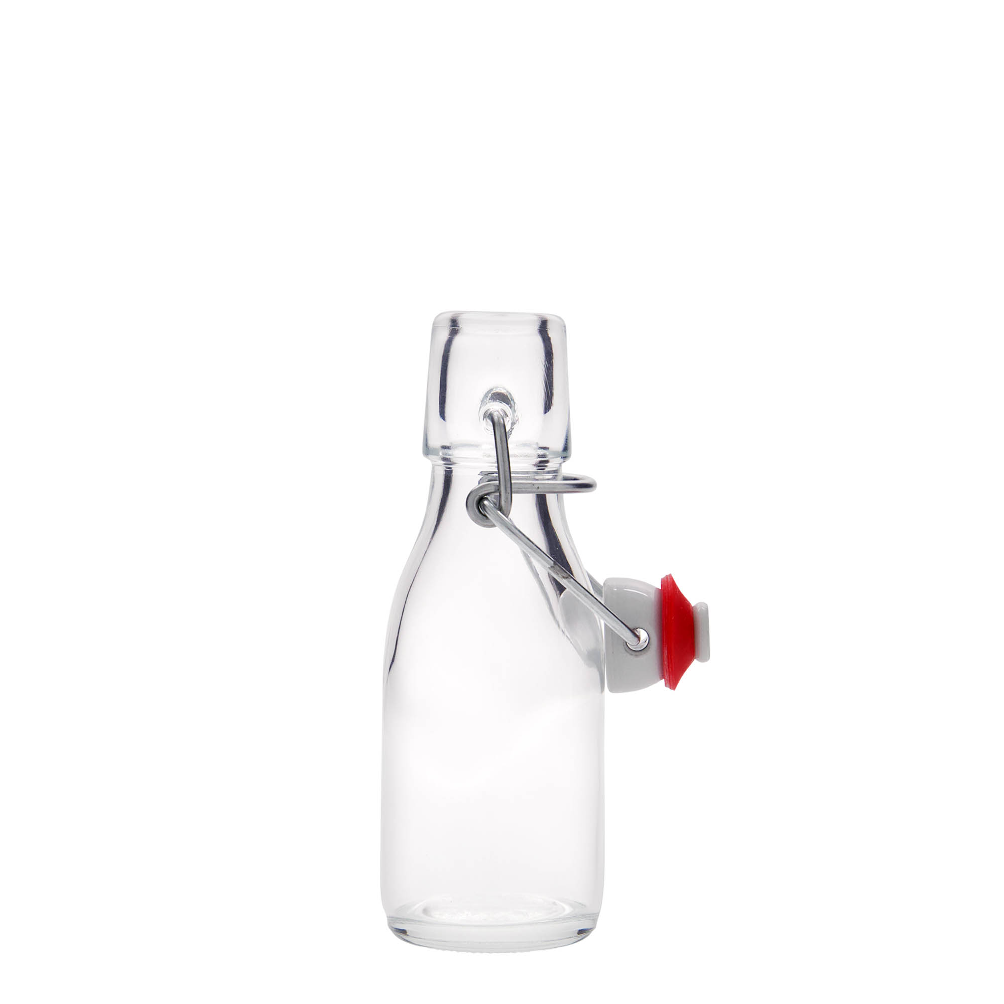 100 ml Glasflasche «Paul», Mündung: Bügelverschluss