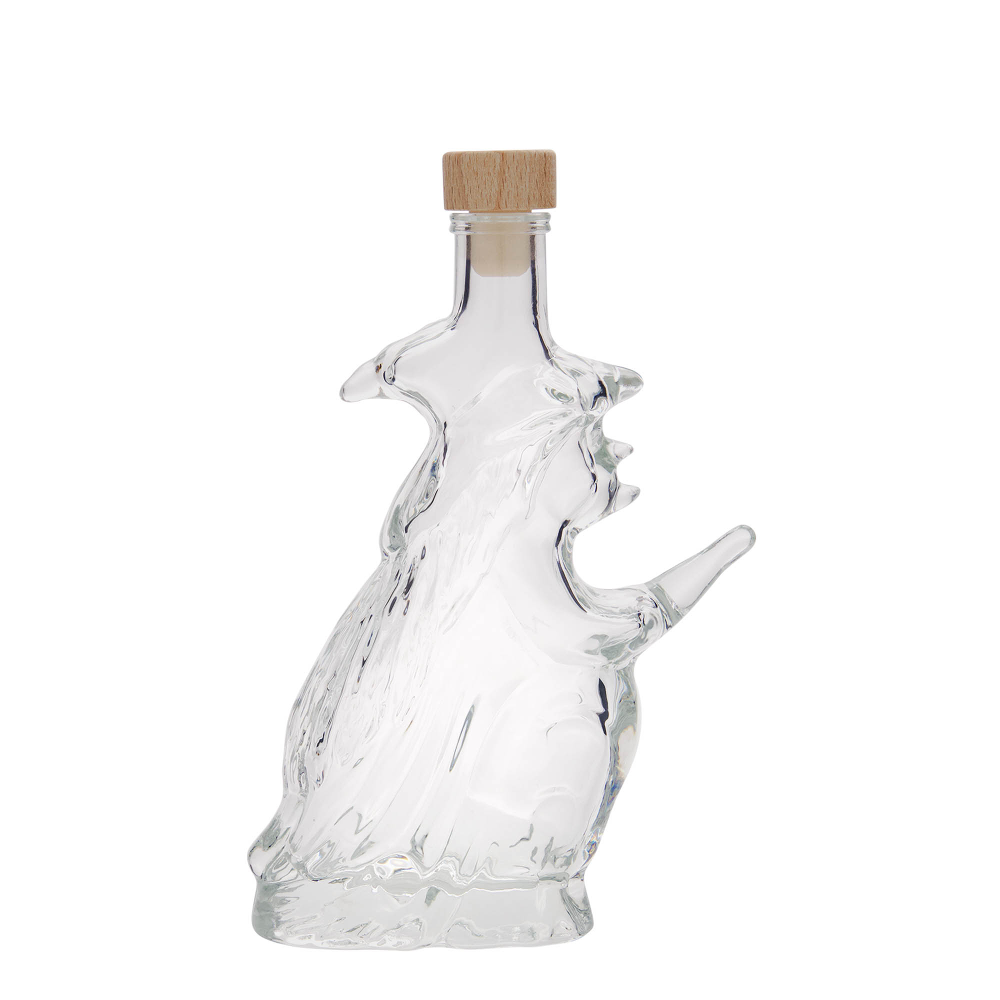 200 ml Glasflasche 'Hexe', Mündung: Kork 200 ml Glasflasche 'Hexe', Mündung: Kork