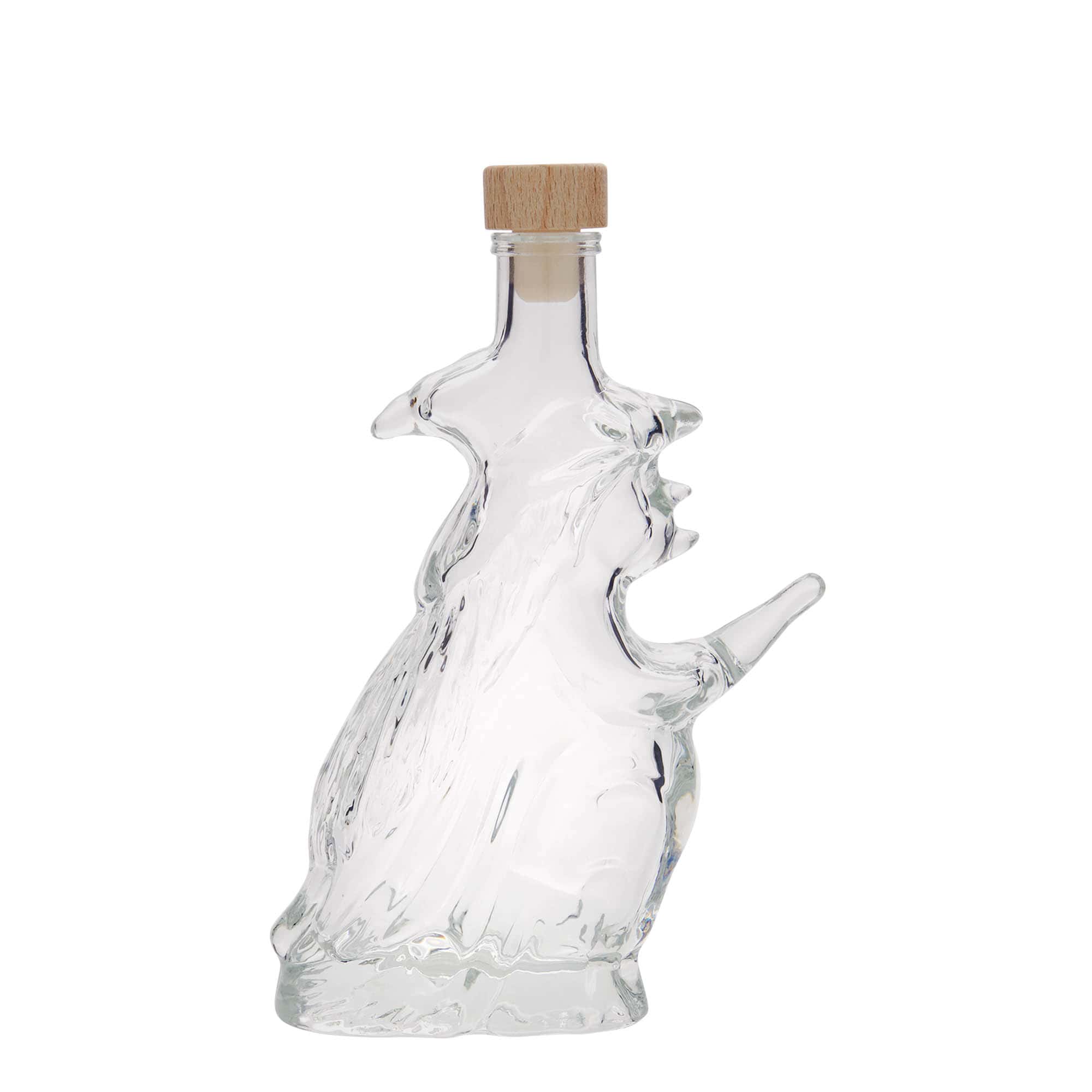 200 ml Glasflasche «Hexe», Mündung: Kork
