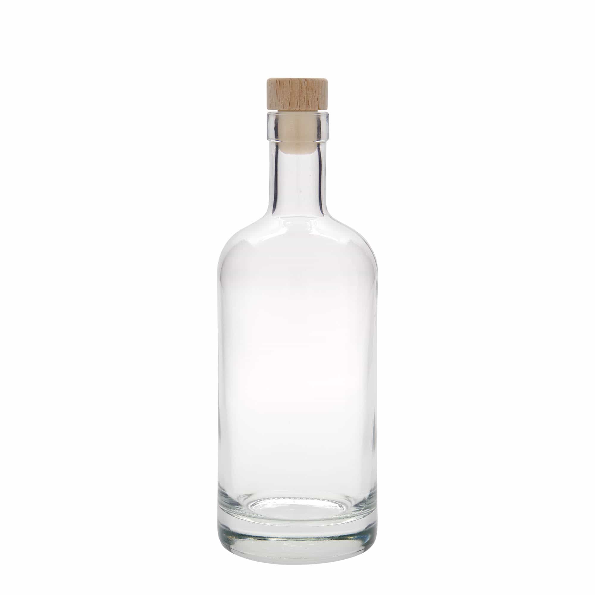 500 ml Glasflasche «Linea Uno», Mündung: Kork