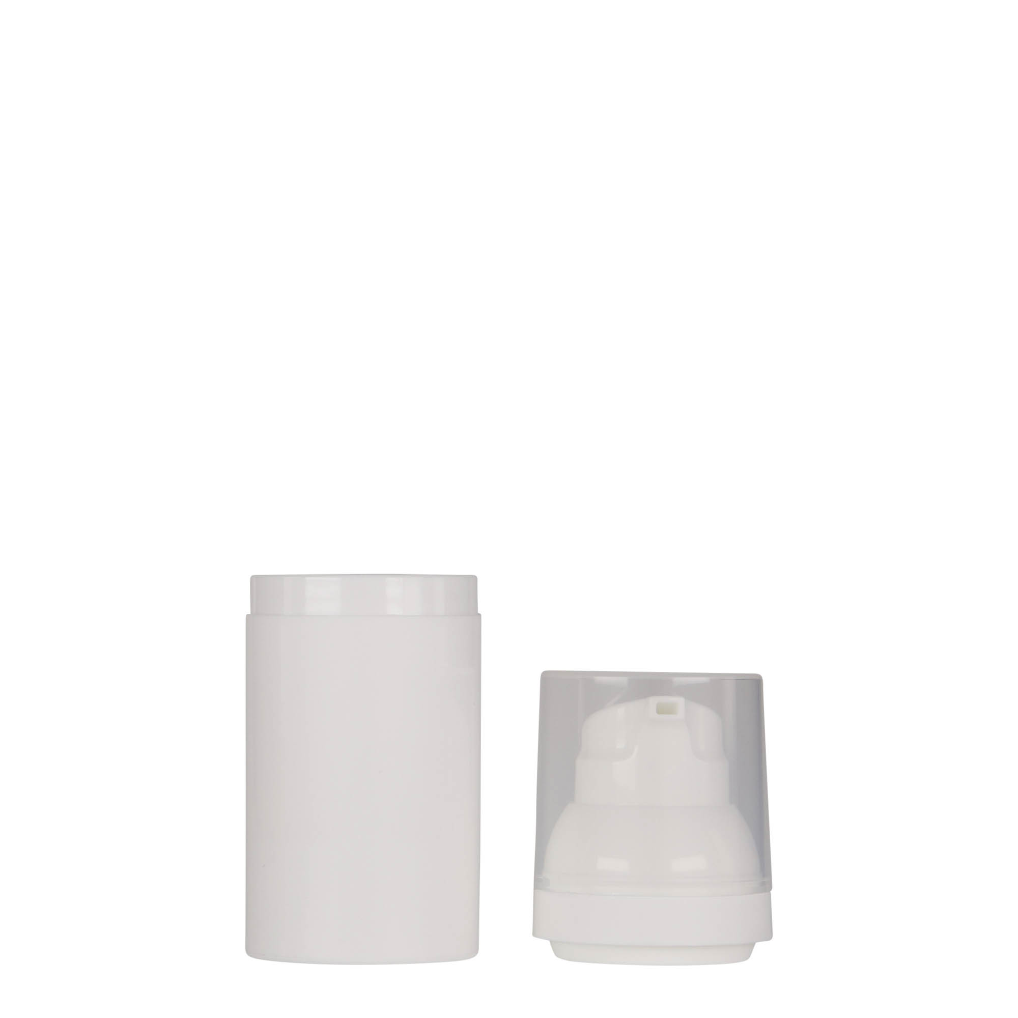 30 ml Airless Dispenser «Mezzo», PP-Kunststoff, weiss