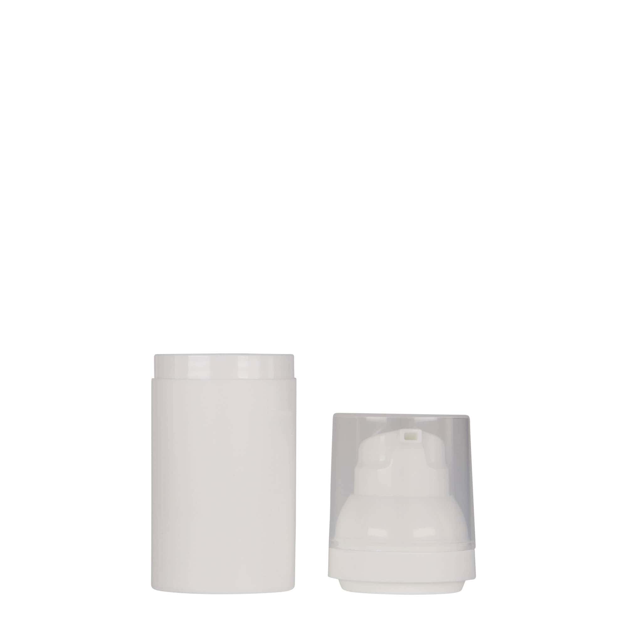 30 ml Airless Dispenser «Mezzo», PP-Kunststoff, weiss