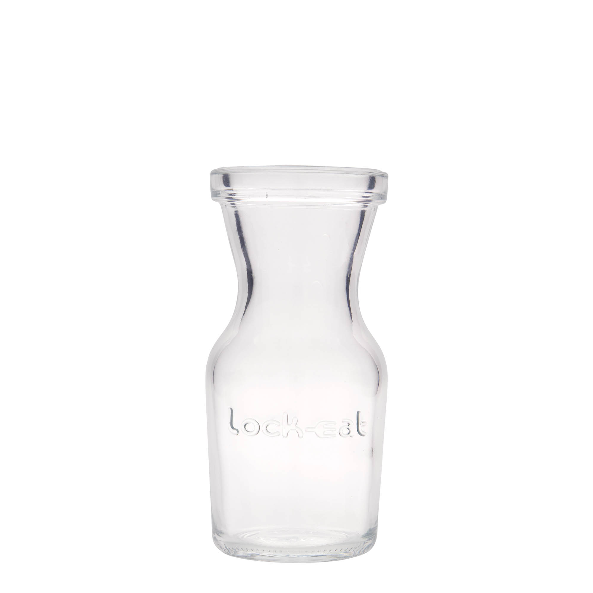 250 ml Glaskaraffe «Lock-Eat», Mündung: Drahtbügelverschluss 250 ml Glaskaraffe «Lock-Eat», Mündung: Drahtbügelverschluss