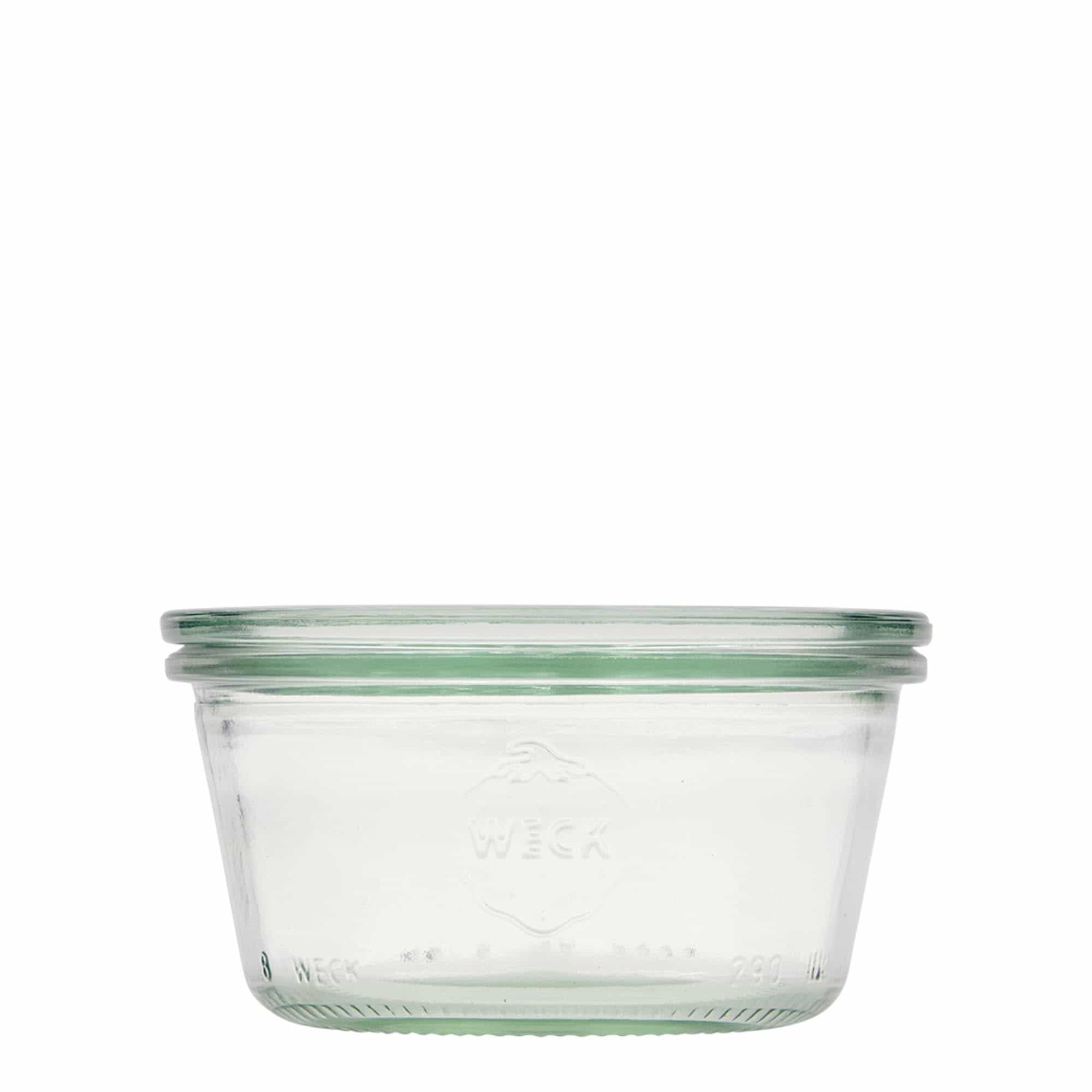 290 ml WECK-Sturzglas, Mündung: Rundrand 290 ml WECK-Sturzglas, Mündung: Rundrand