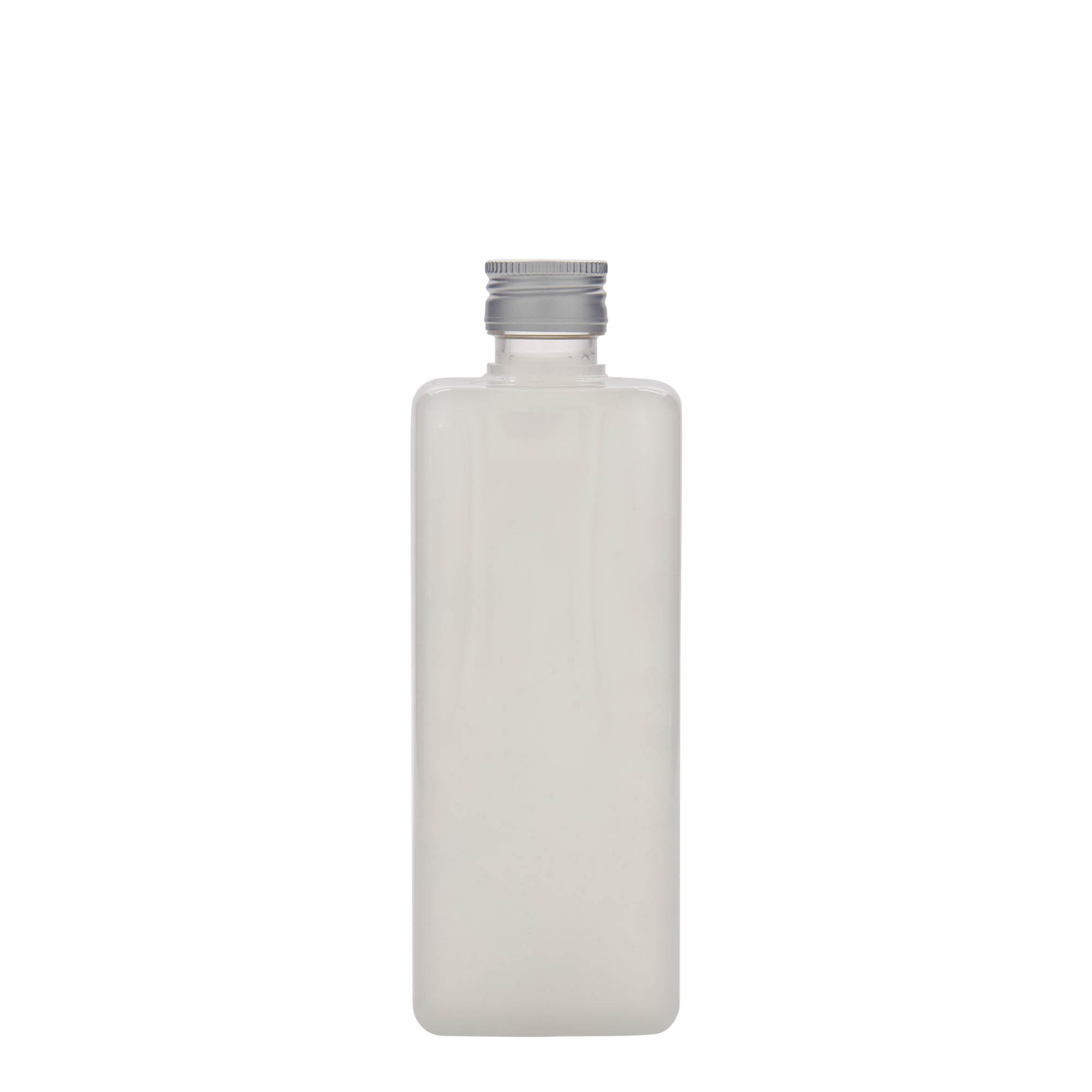 500 ml PET-Flasche 'Karl', quadratisch, Kunststoff, Mündung: PP 28