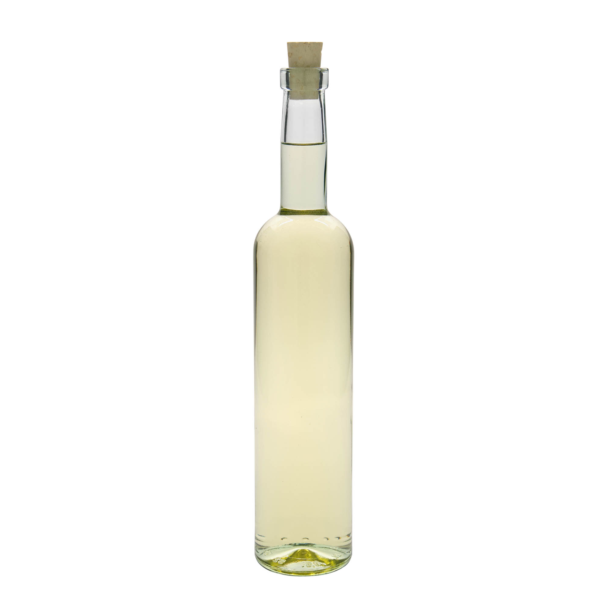 500 ml Glasflasche 'Bordeaux', Mündung: Kork 500 ml Glasflasche 'Bordeaux', Mündung: Kork