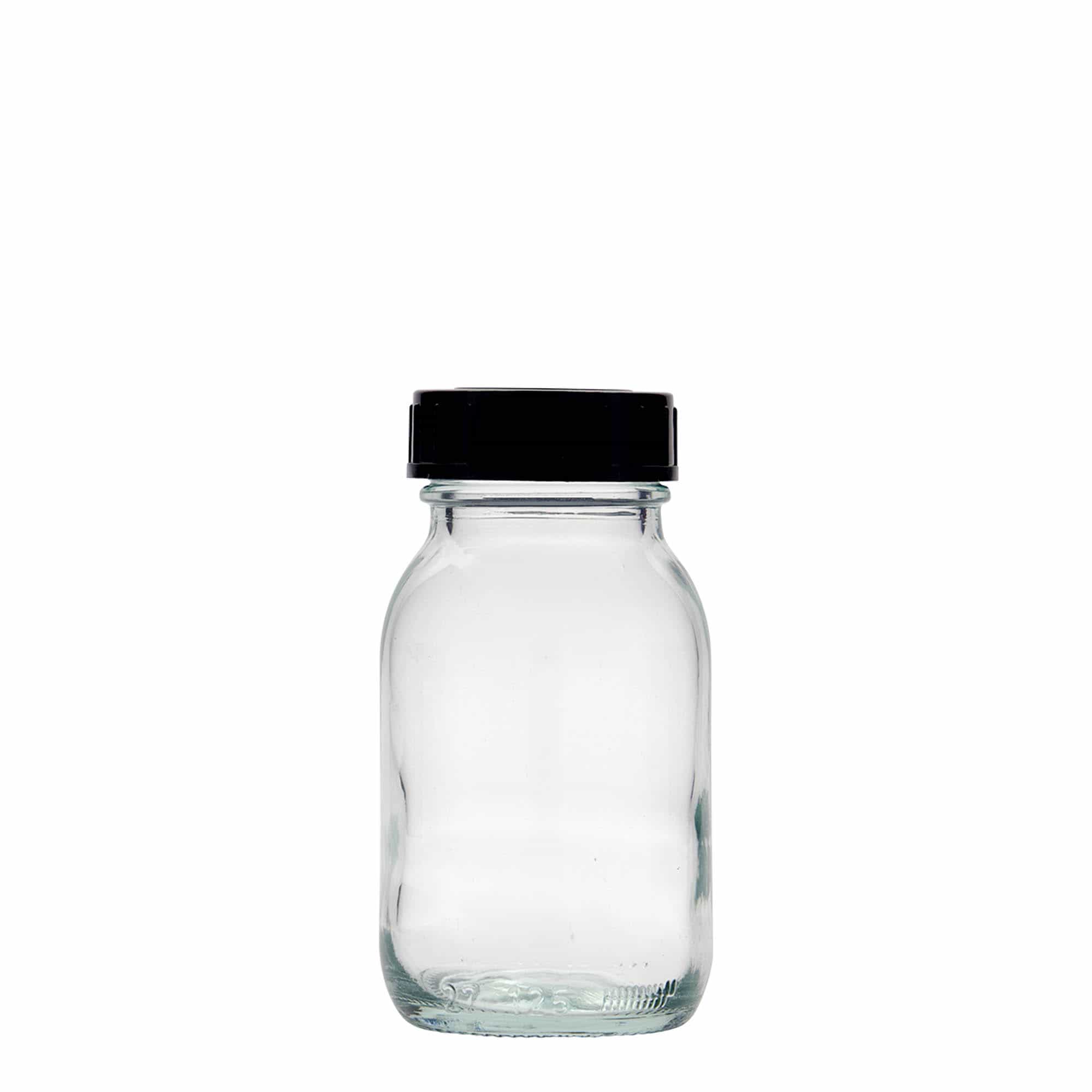125 ml Weithalsglas, Mündung: DIN 40