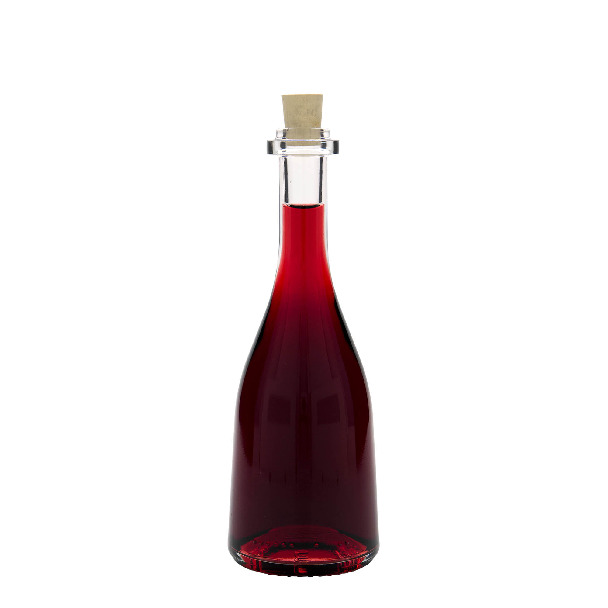 200 ml Glasflasche 'Rustica', Mündung: Kork
