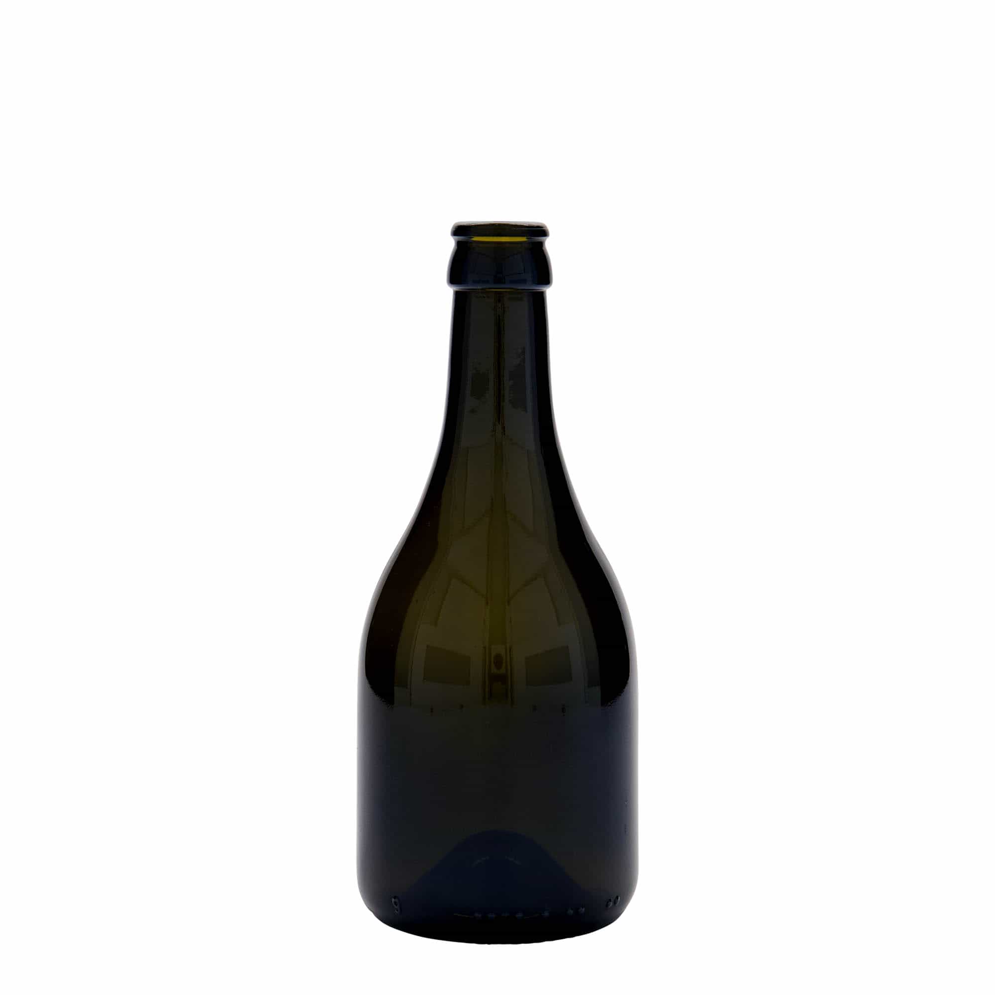 330 ml Bierflasche «Horta», Glas, antikgrün, Mündung: Kronkorken