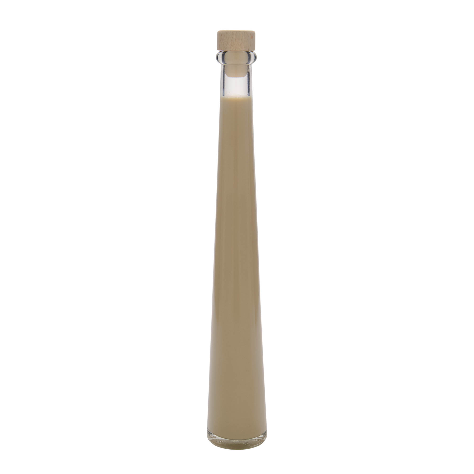 200 ml Glasflasche 'Dama Rondo', Mündung: Kork