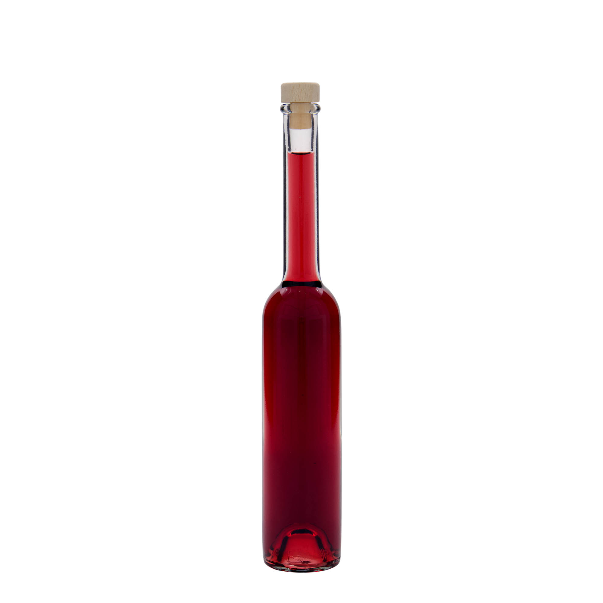 100 ml Glasflasche «Platina», Mündung: Kork