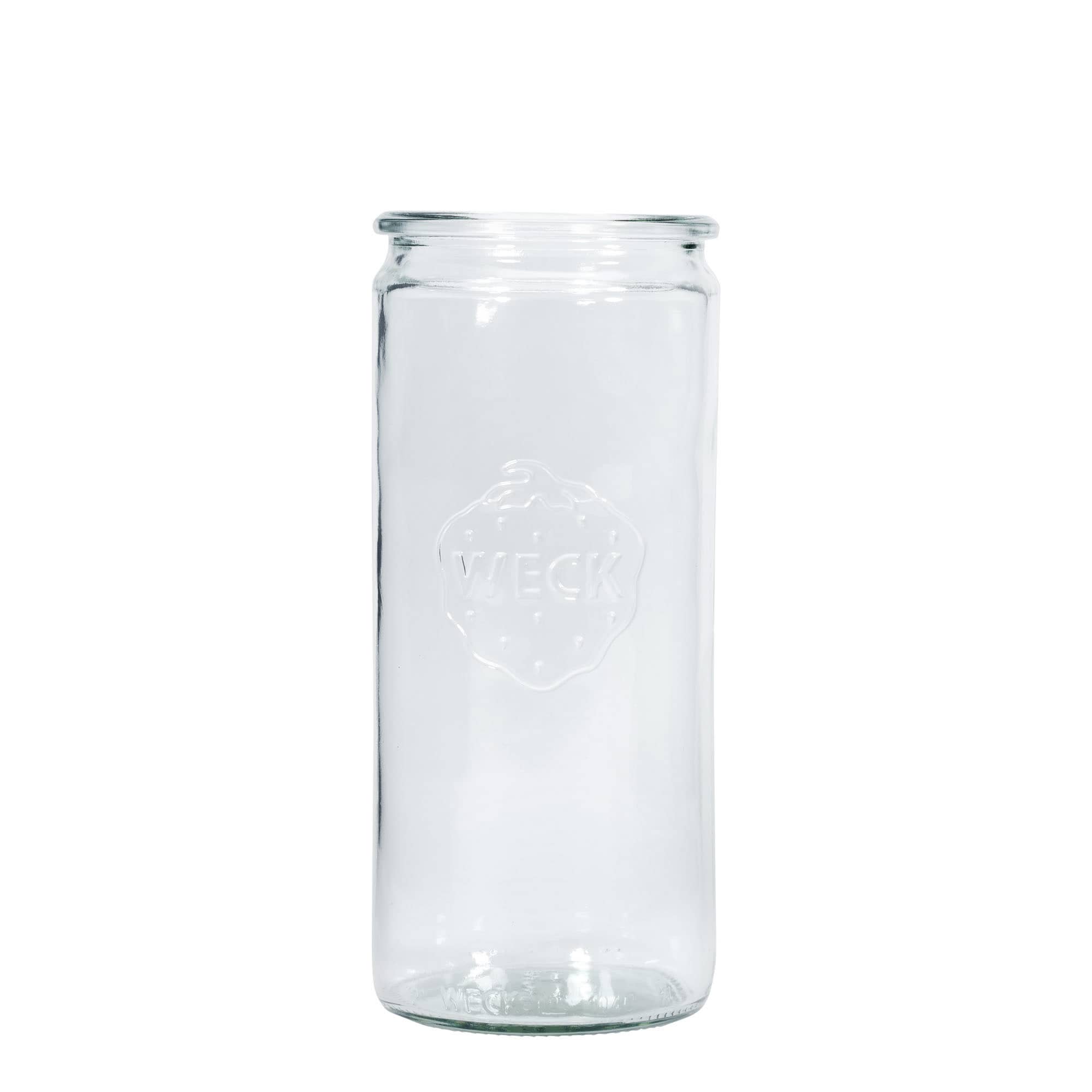 1.040 ml WECK-Zylinderglas, Mündung: Rundrand