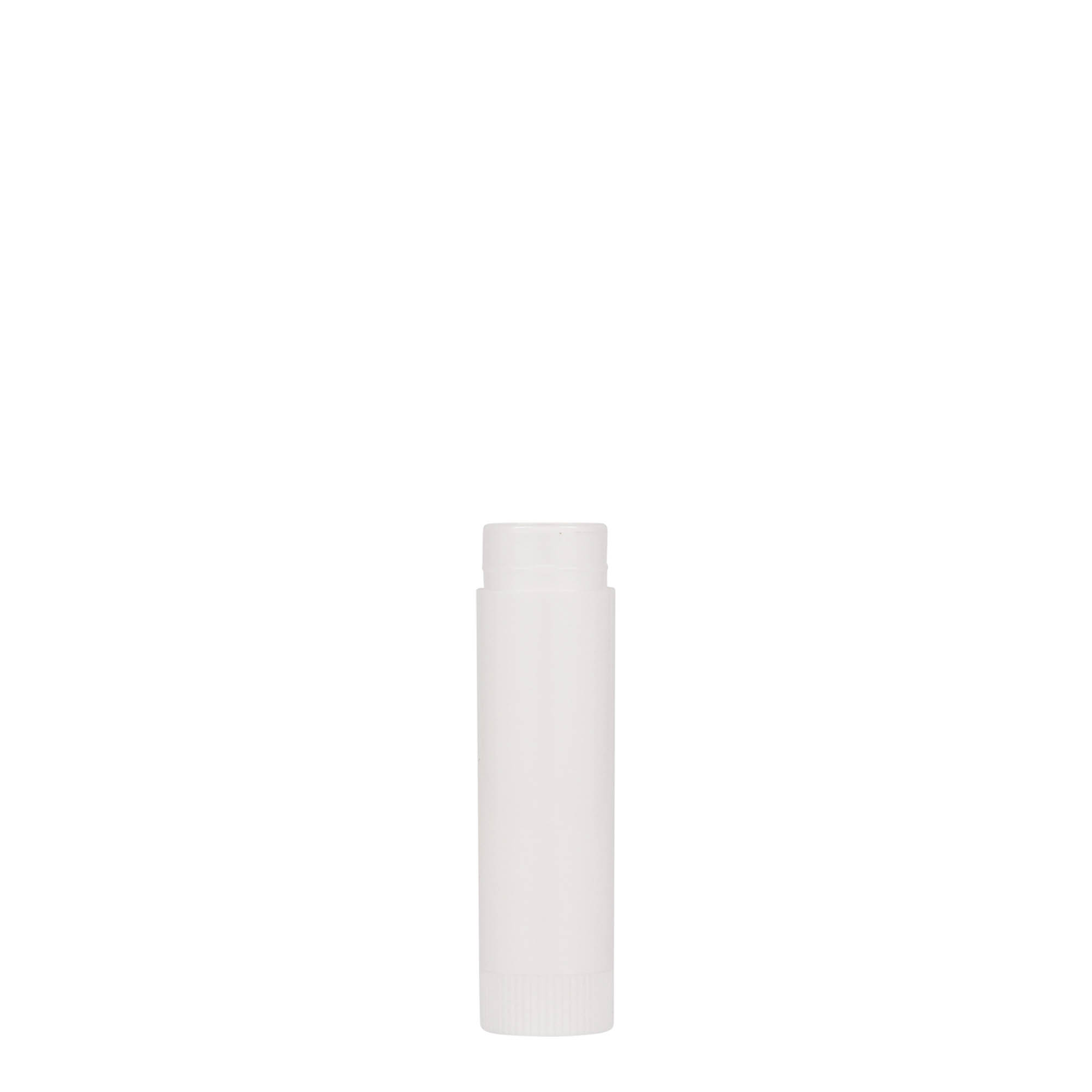 6 ml Lippenstifthülse, PP-Kunststoff, weiss