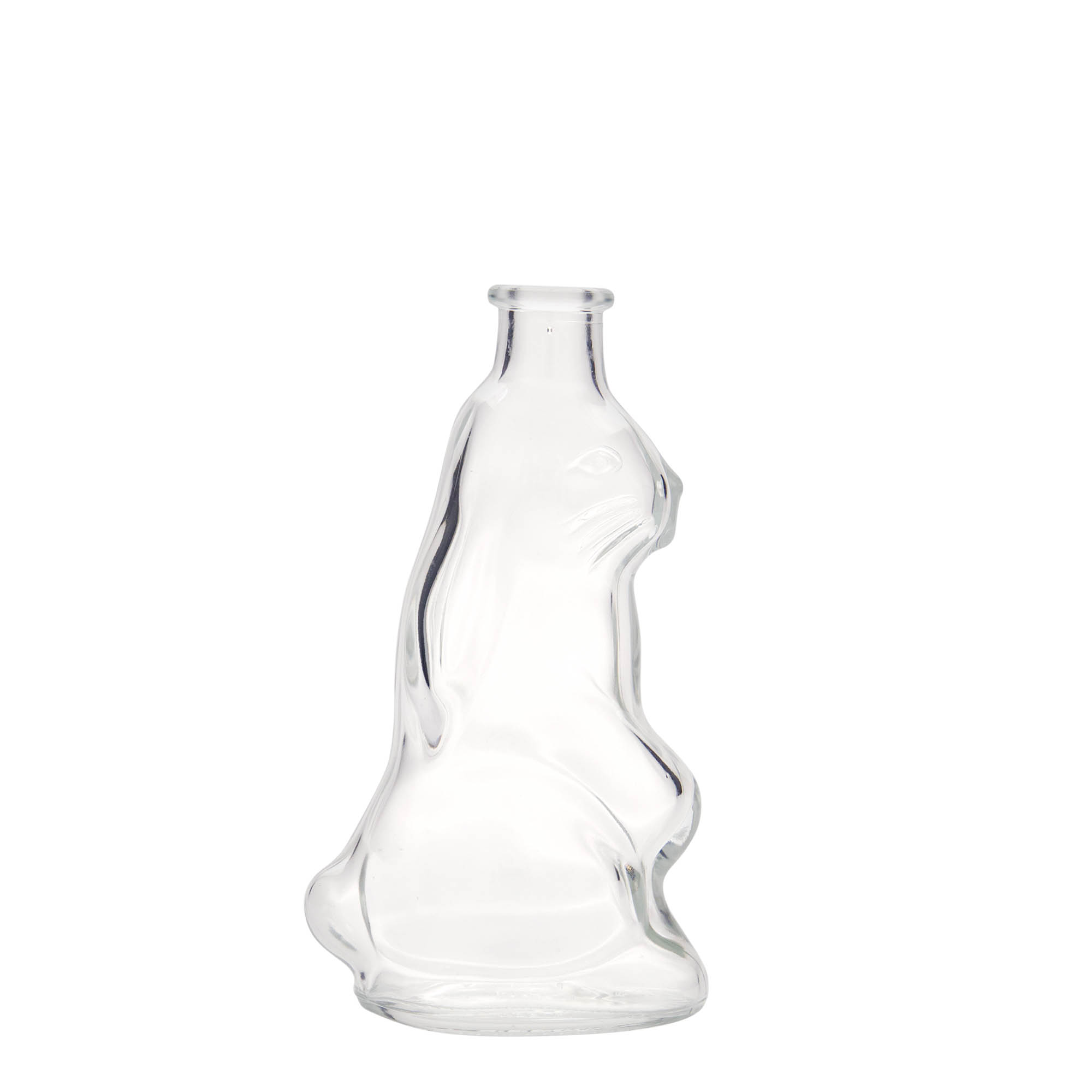 200 ml Glasflasche «Hase», Mündung: Kork