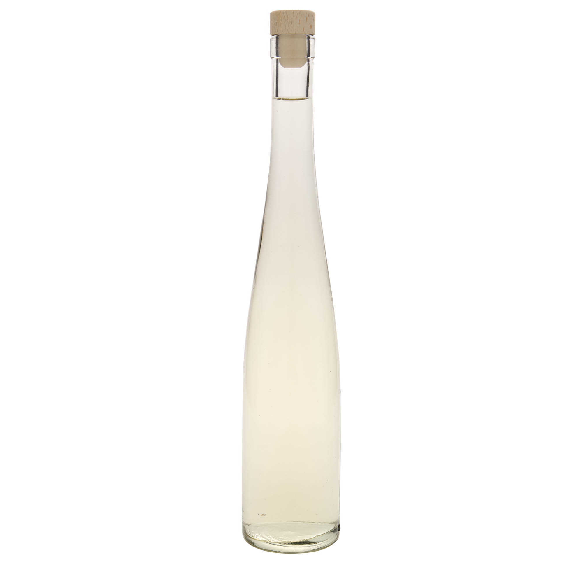 500 ml Glasflasche 'Weinschlegel', Mündung: Kork 500 ml Glasflasche 'Weinschlegel', Mündung: Kork