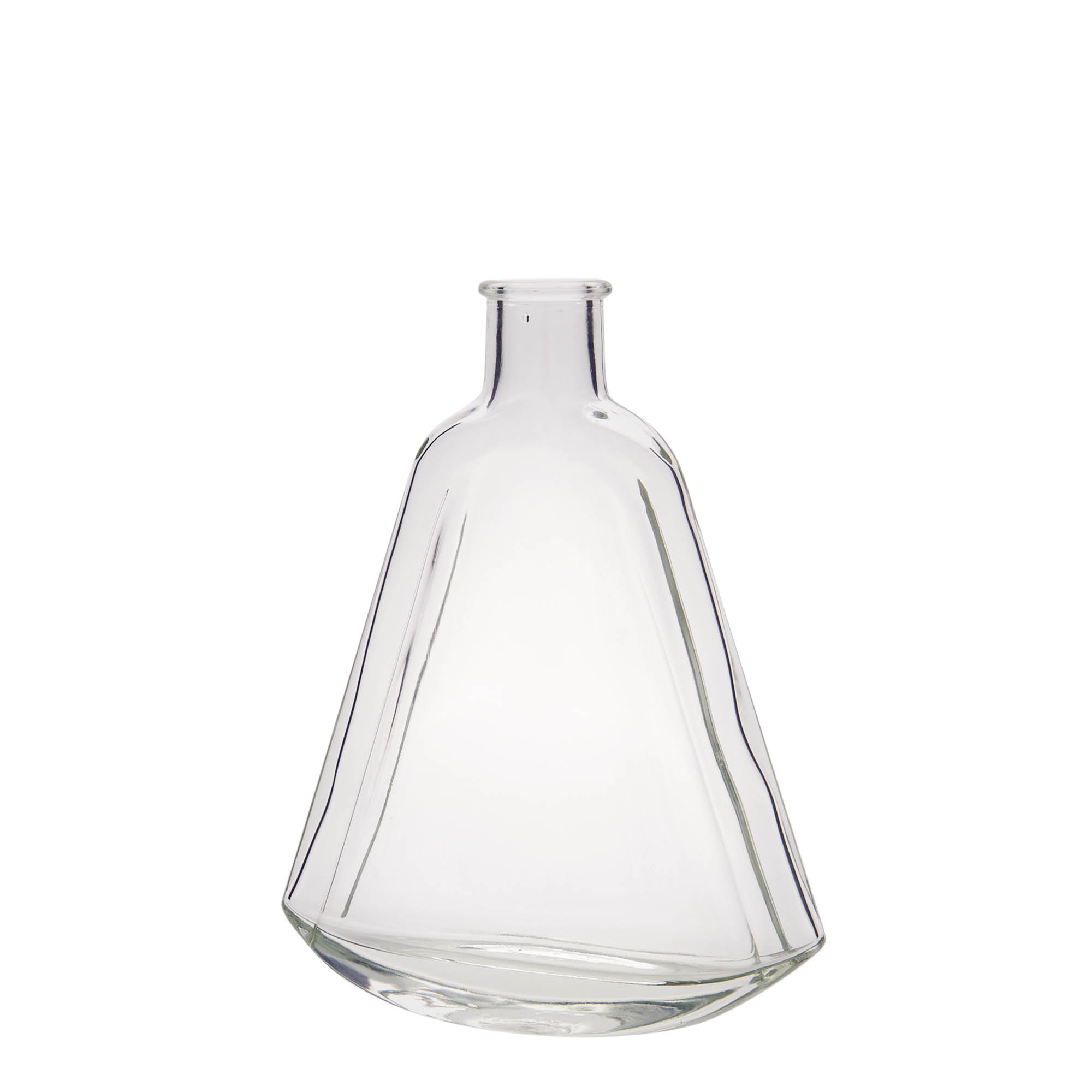 200 ml Glasflasche 'Maurizio', oval, Mündung: Kork 200 ml Glasflasche 'Maurizio', oval, Mündung: Kork