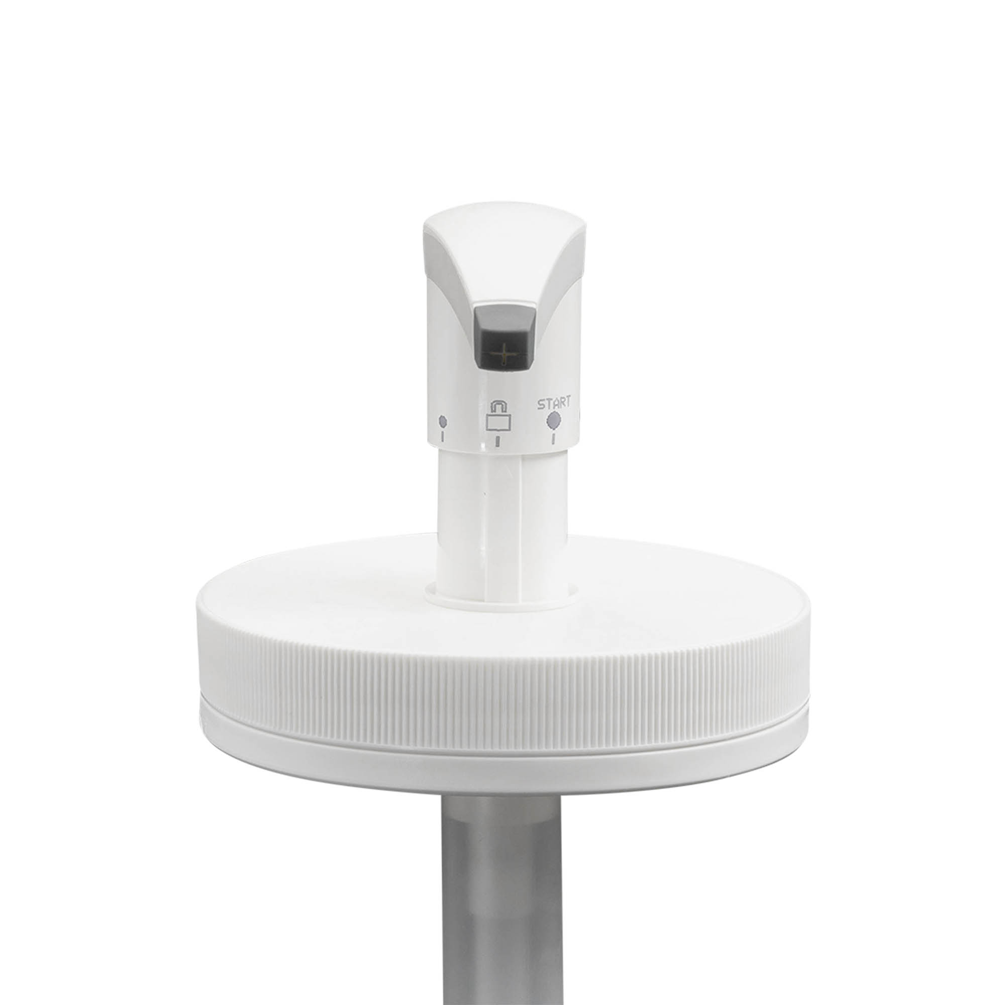 Dispenserpumpe für 1.240 ml «Securibox», PE-Kunststoff, weiss, für Mündung: Schraubverschluss