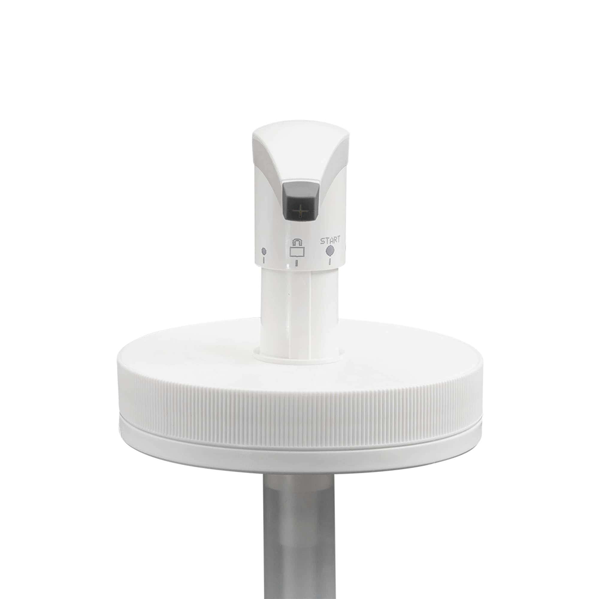 Dispenserpumpe für 1.240 ml «Securibox», PE-Kunststoff, weiss, für Mündung: Schraubverschluss