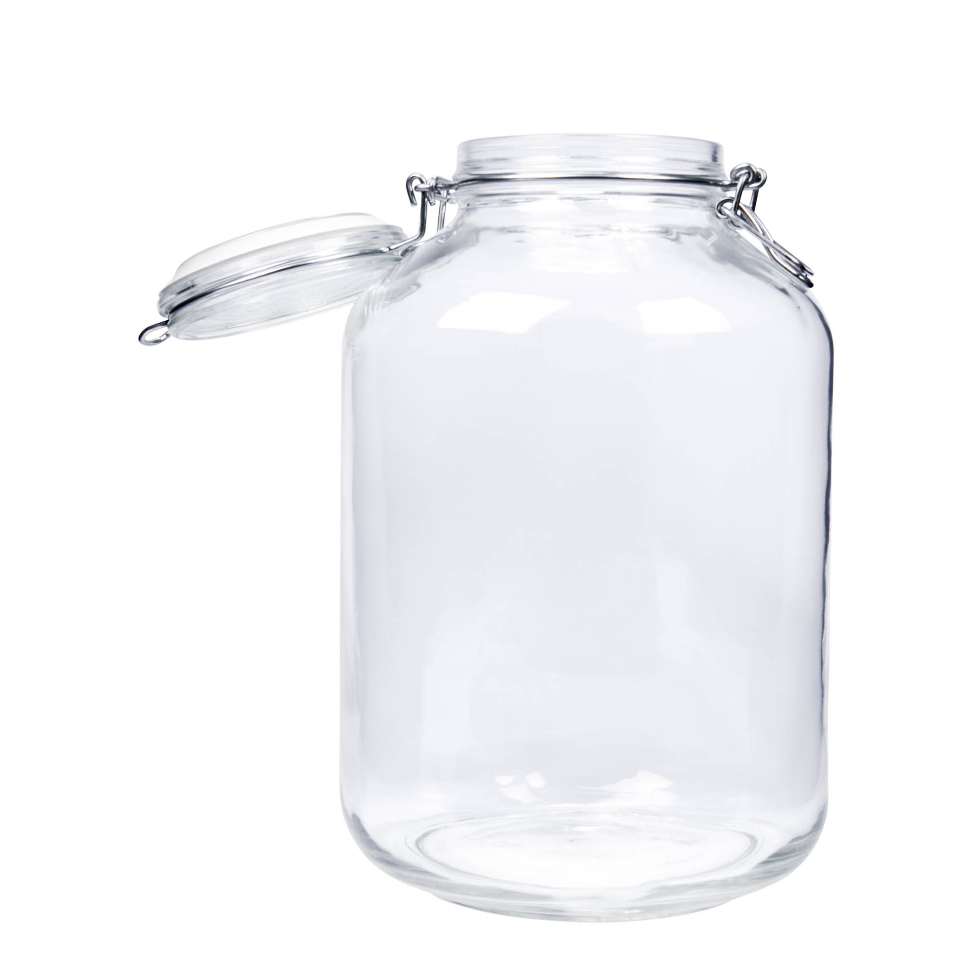 5.000 ml Drahtbügelglas 'Fido', Mündung: Drahtbügelverschluss 5.000 ml Drahtbügelglas 'Fido', Mündung: Drahtbügelverschluss