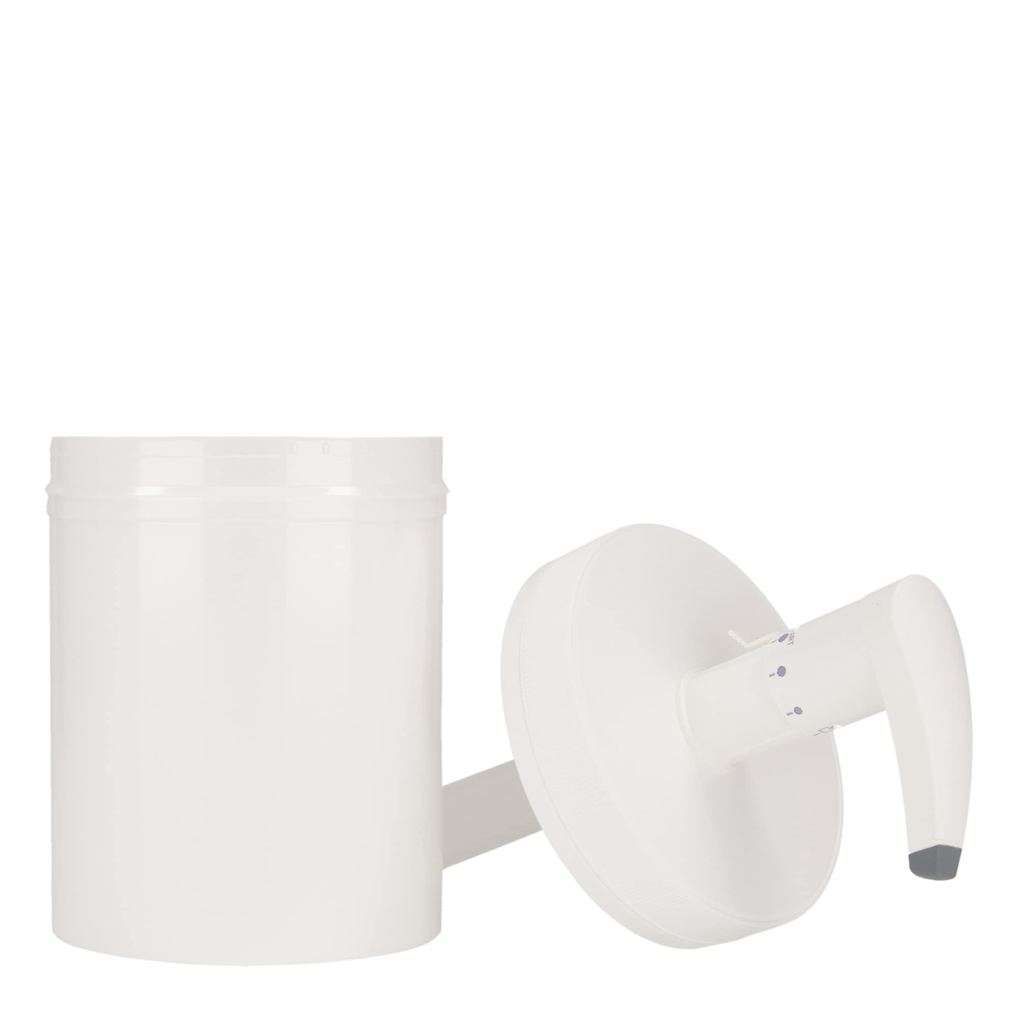1.240 ml Dispenserflasche «Securibox», PP-Kunststoff, weiss, Mündung: Schraubverschluss